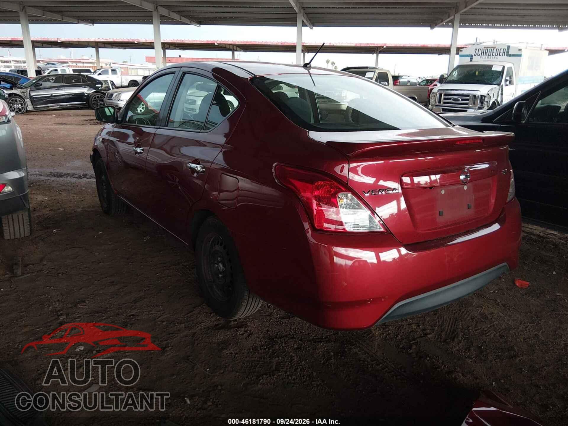 NISSAN VERSA 2019 - 3N1CN7AP3KL856551