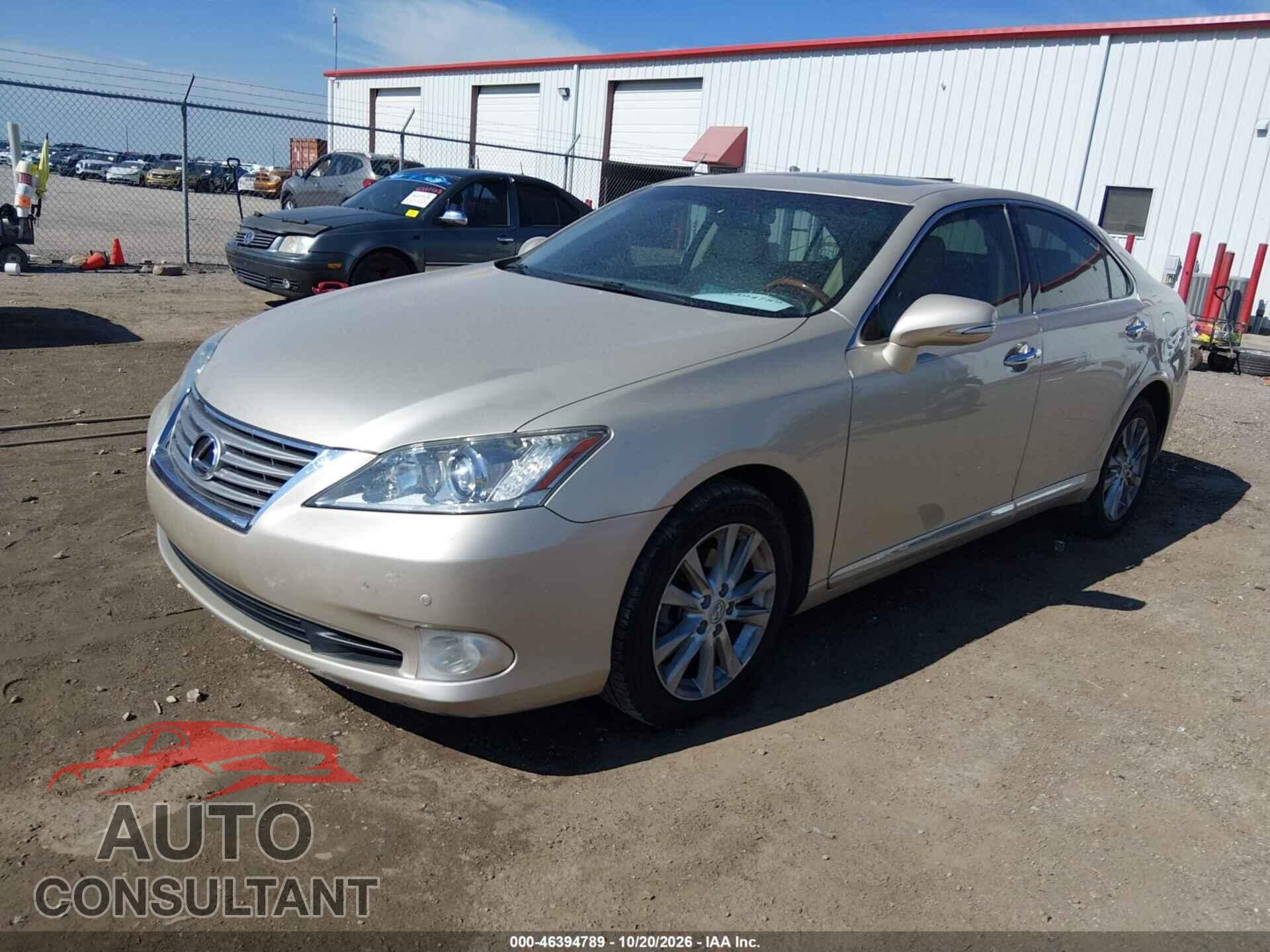 LEXUS ES 350 2011 - JTHBK1EG5B2420809
