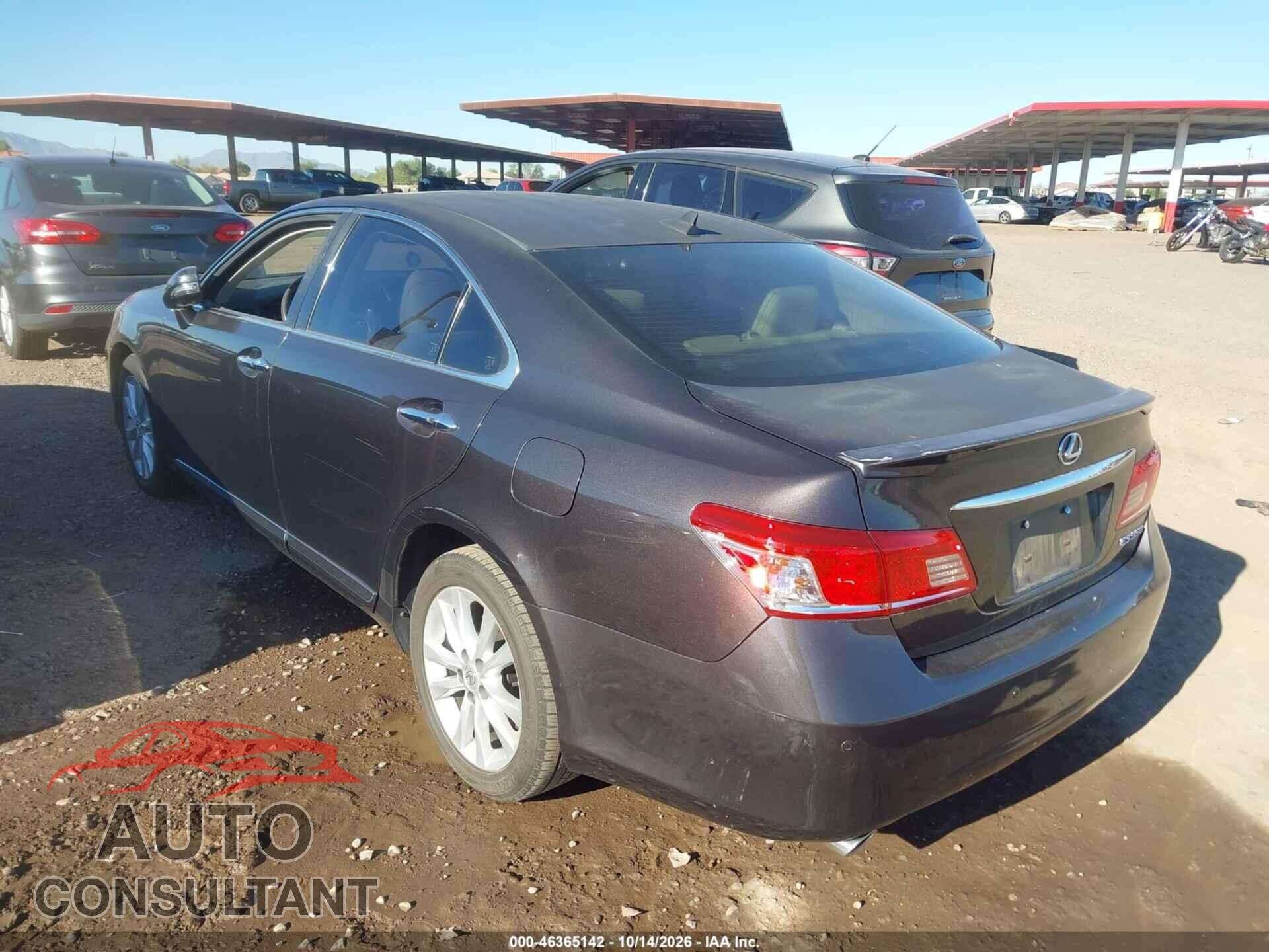 LEXUS ES 350 2011 - JTHBK1EG9B2468507
