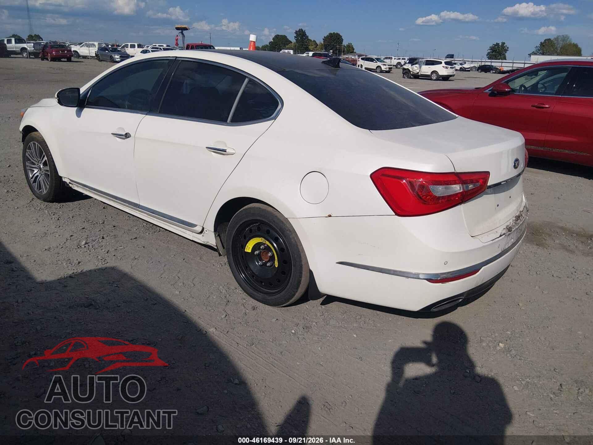 KIA CADENZA 2015 - KNALN4D70F5187326