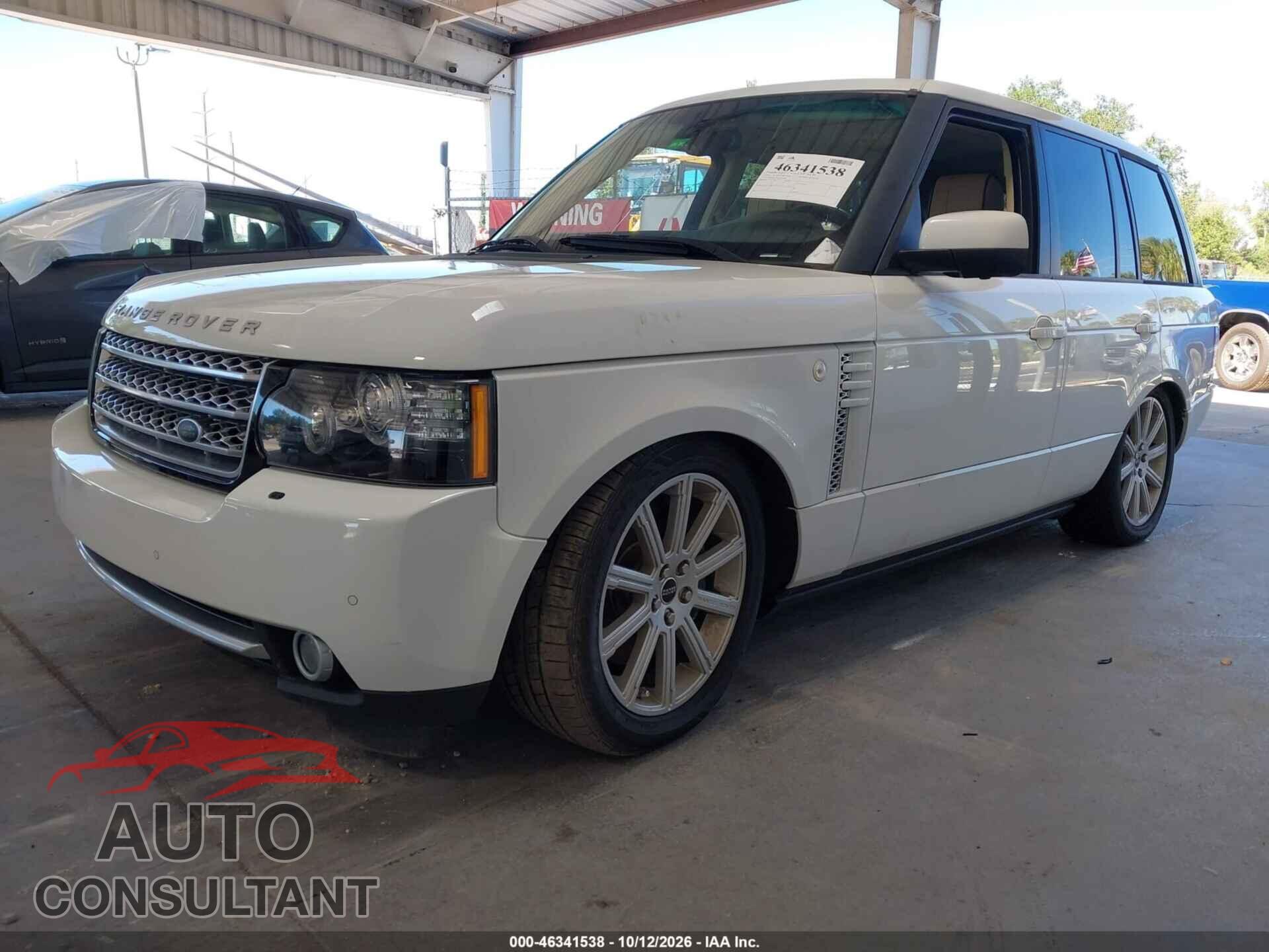 LAND ROVER RANGE ROVER 2012 - SALMF1E48CA361081