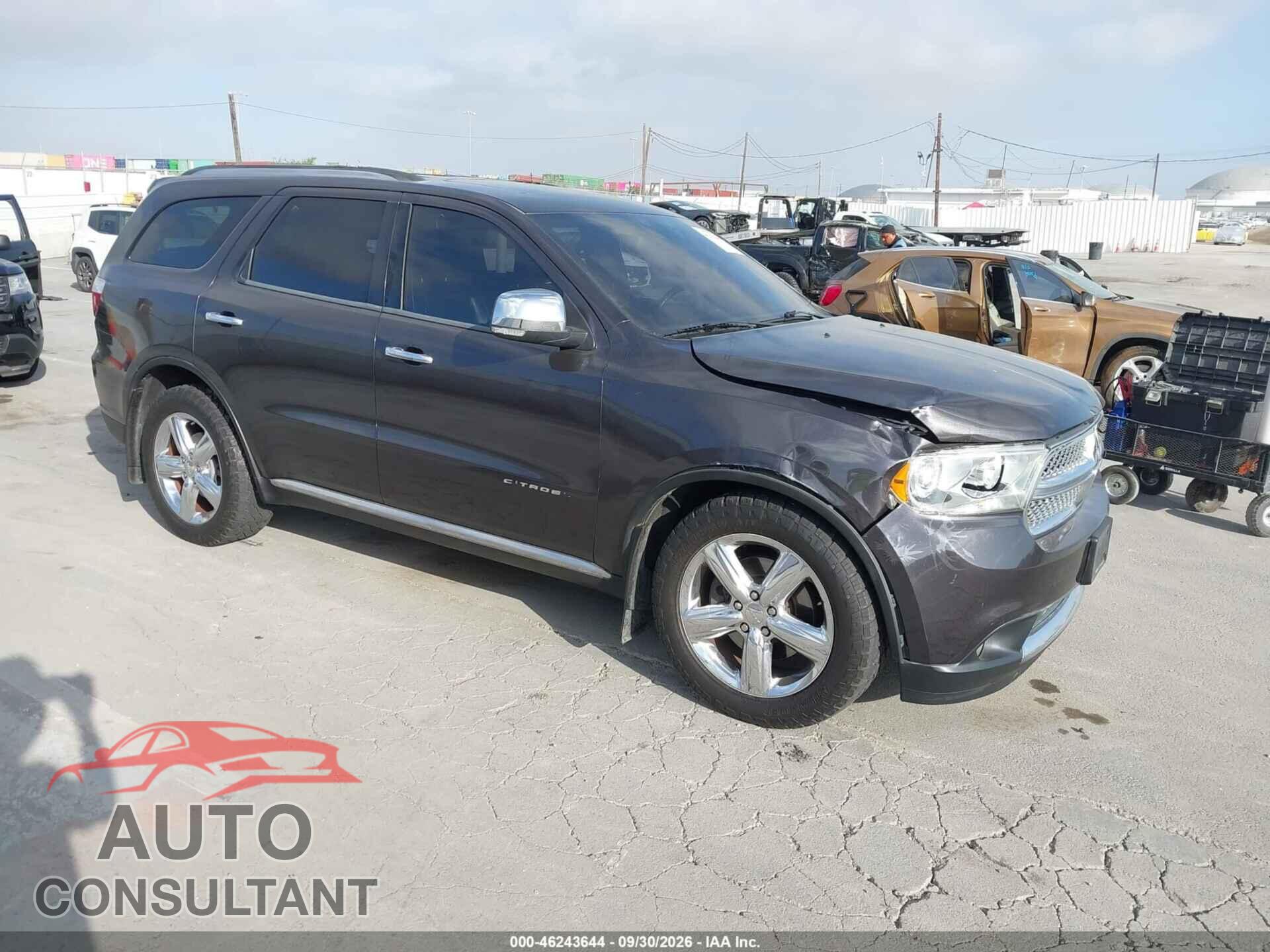DODGE DURANGO 2011 - 1D4SD5GT7BC651401