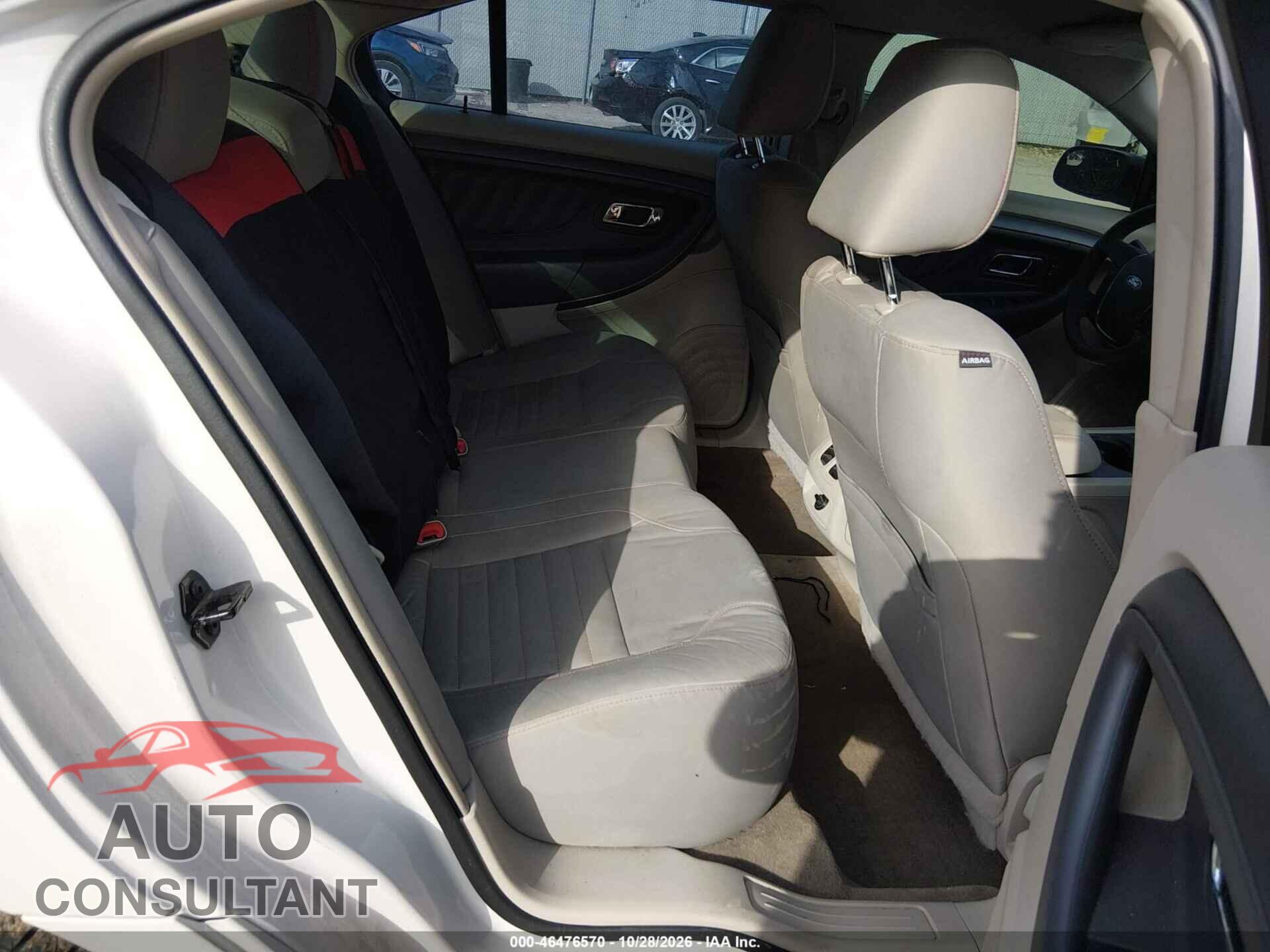 FORD TAURUS 2012 - 1FAHP2DW8CG126990