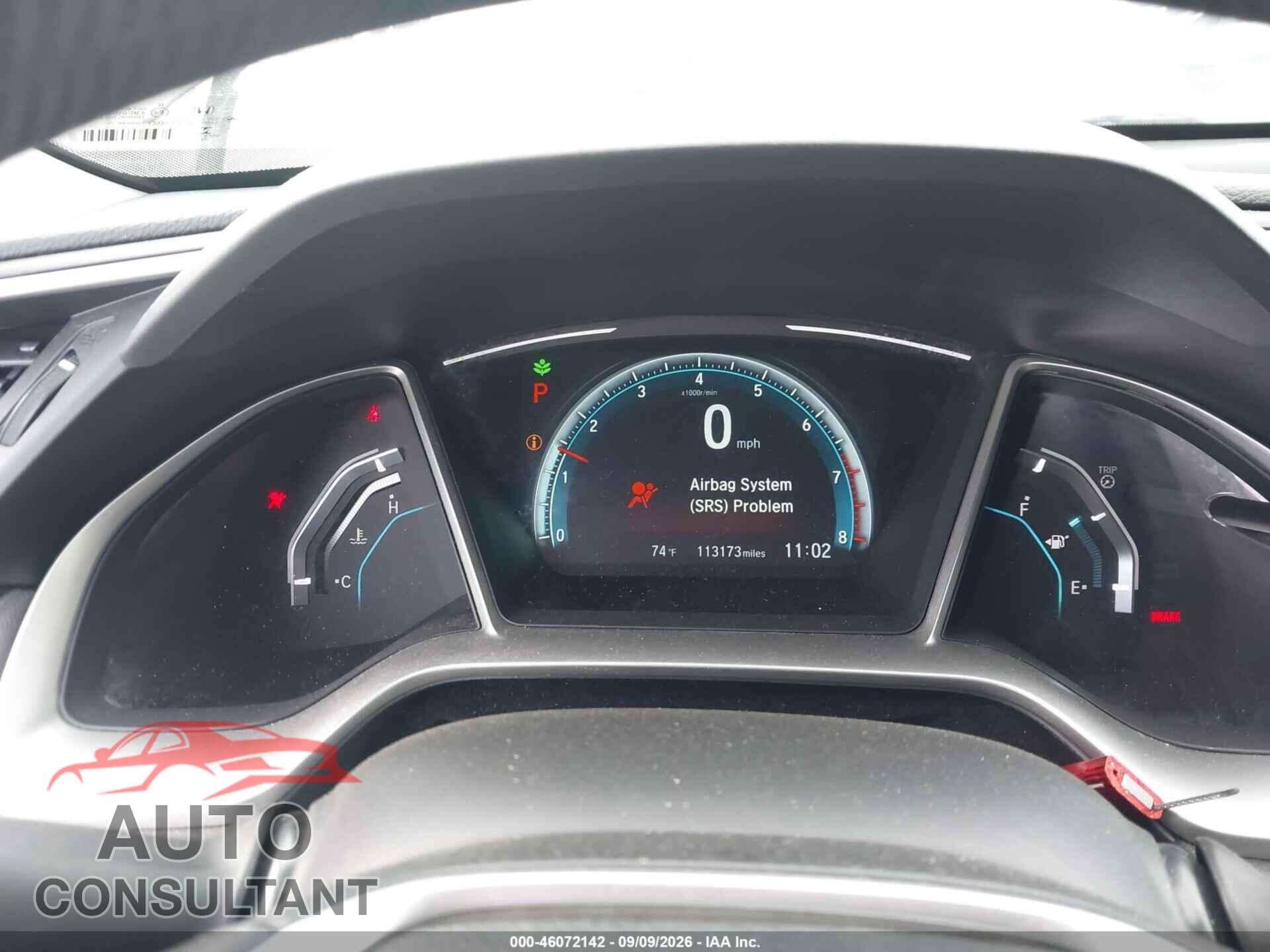 HONDA CIVIC 2017 - 19XFC2F78HE036202