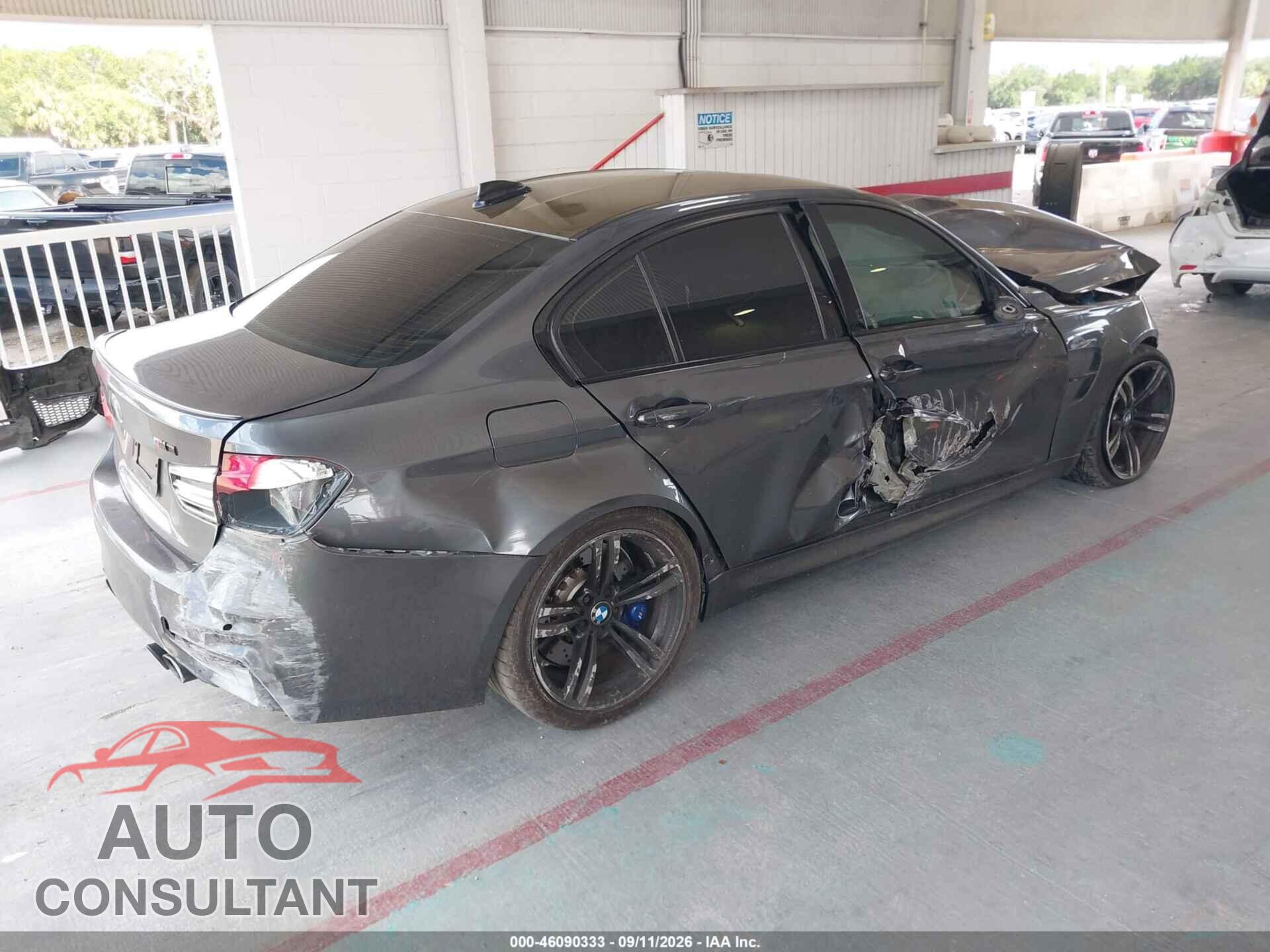 BMW M3 2017 - WBS8M9C32H5G84836
