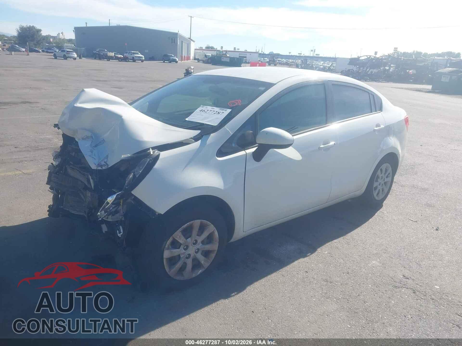 KIA RIO 2015 - KNADM4A30F6502192