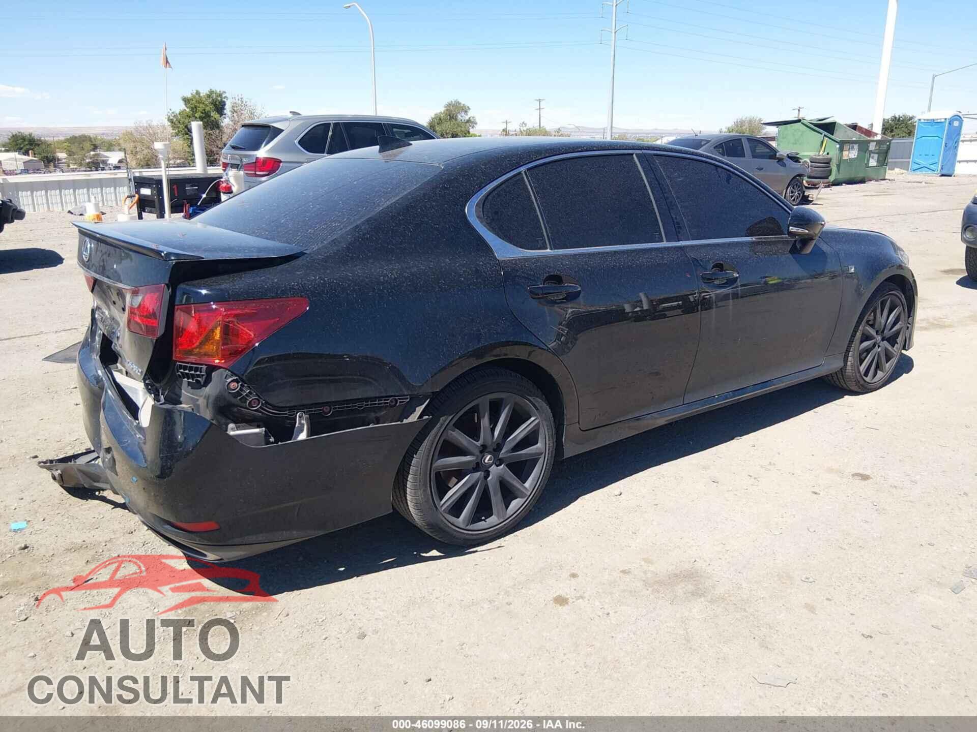 LEXUS GS 350 2015 - JTHBE1BL9FA009563