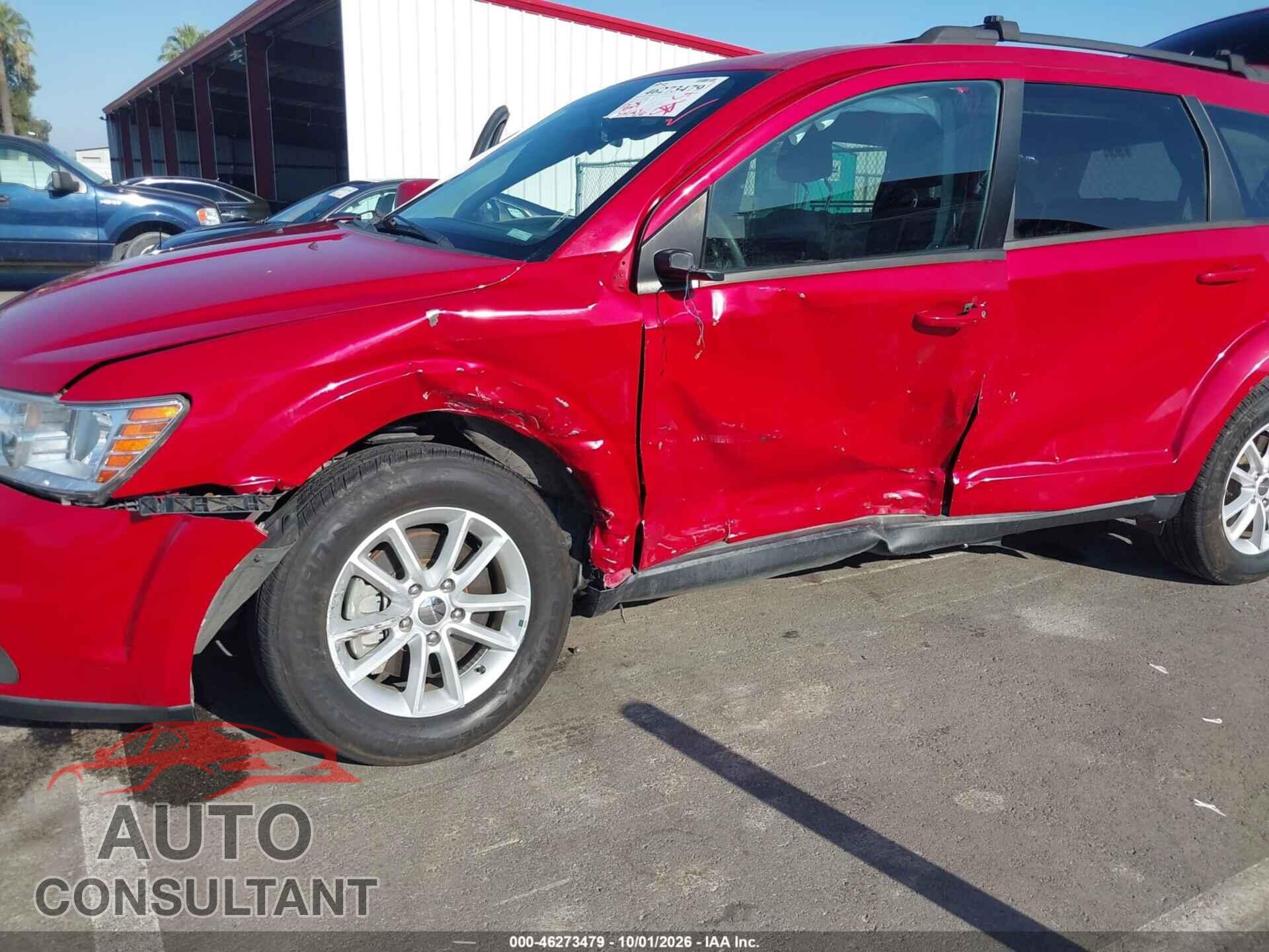DODGE JOURNEY 2015 - 3C4PDDBG9FT608664