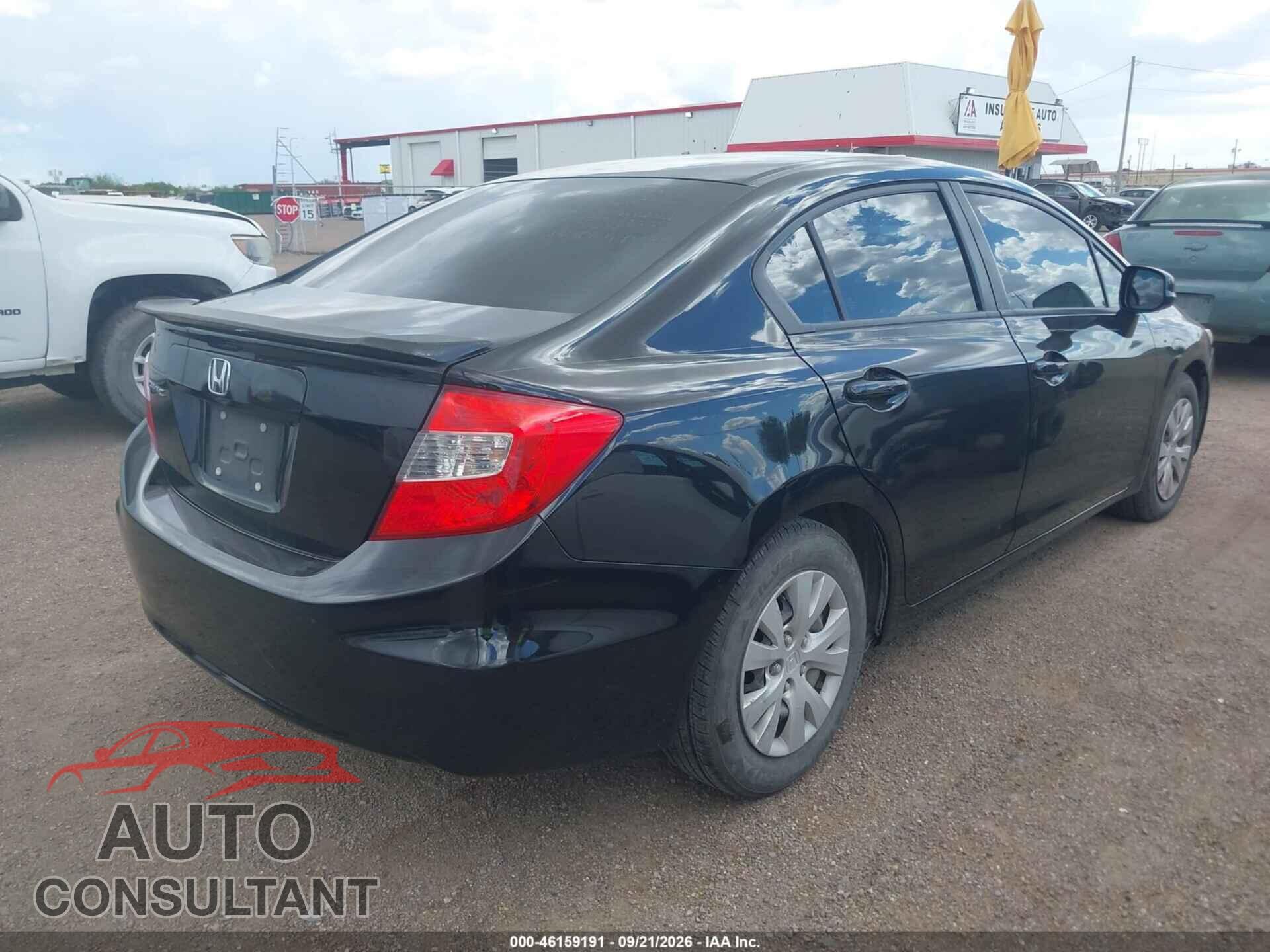 HONDA CIVIC 2012 - 2HGFB2F50CH329351