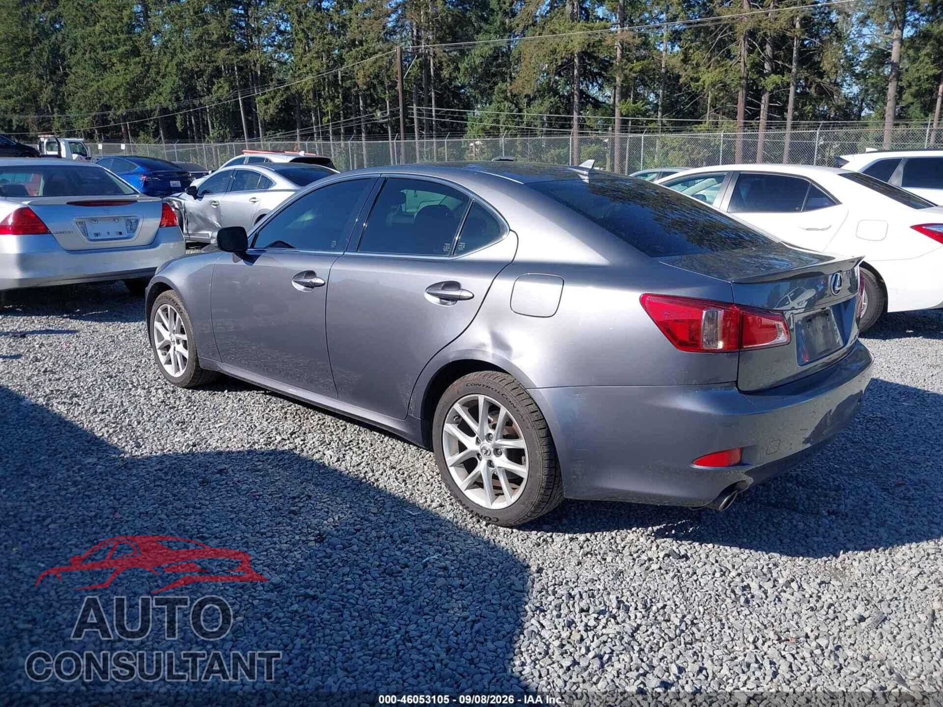 LEXUS IS 250 2012 - JTHCF5C2XC5058788