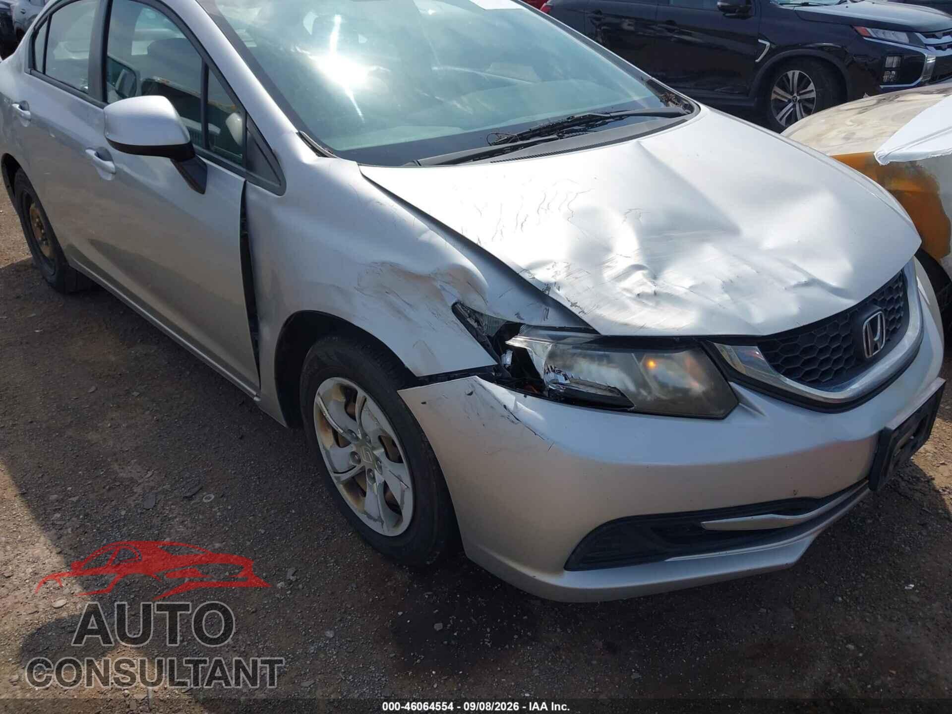 HONDA CIVIC 2013 - 2HGFB2F59DH590298