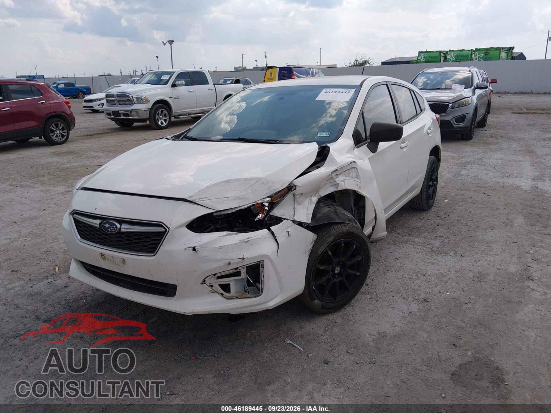 SUBARU IMPREZA 2019 - 4S3GTAB65K3702393