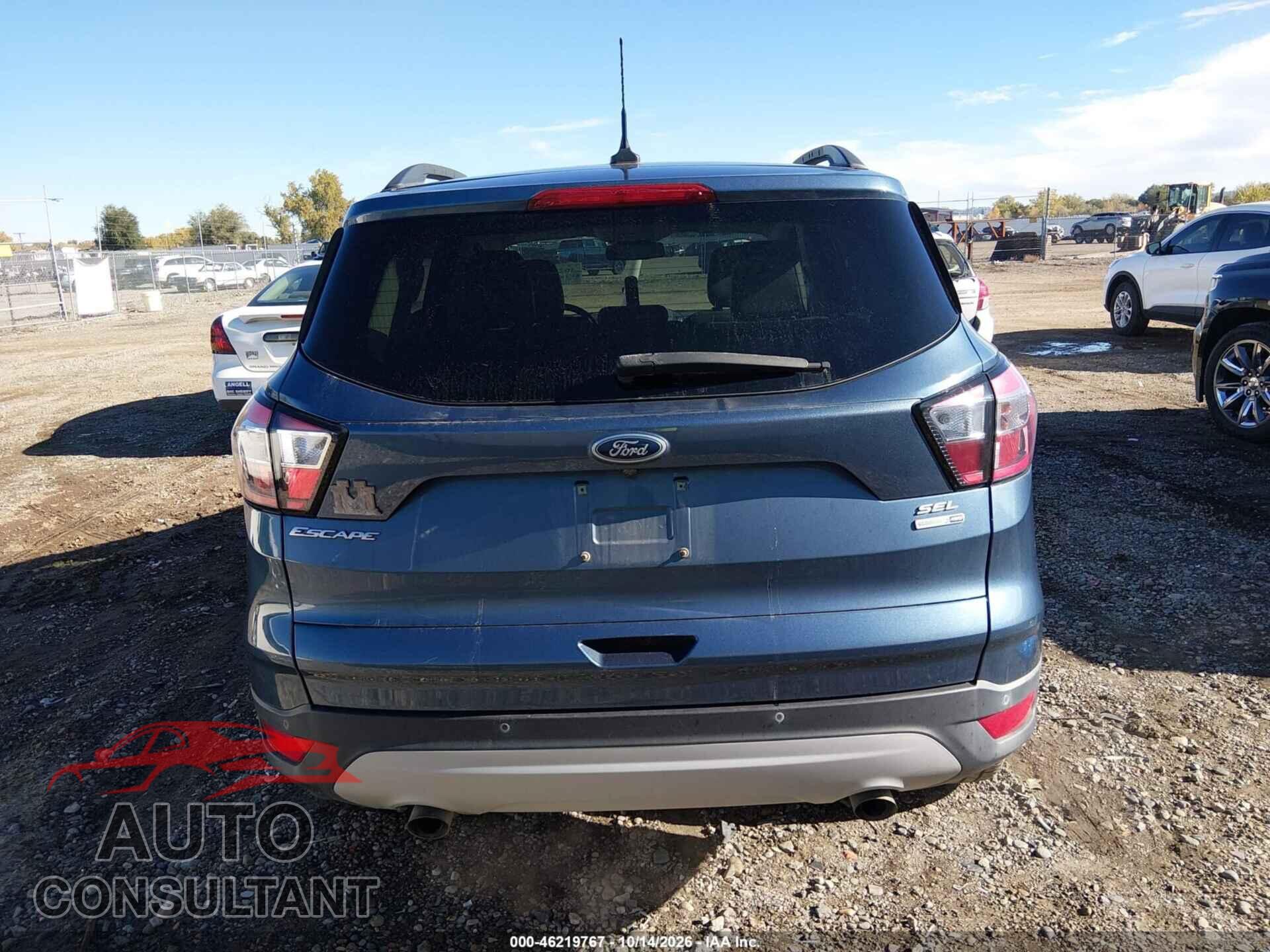 FORD ESCAPE 2018 - 1FMCU9HDXJUC91237