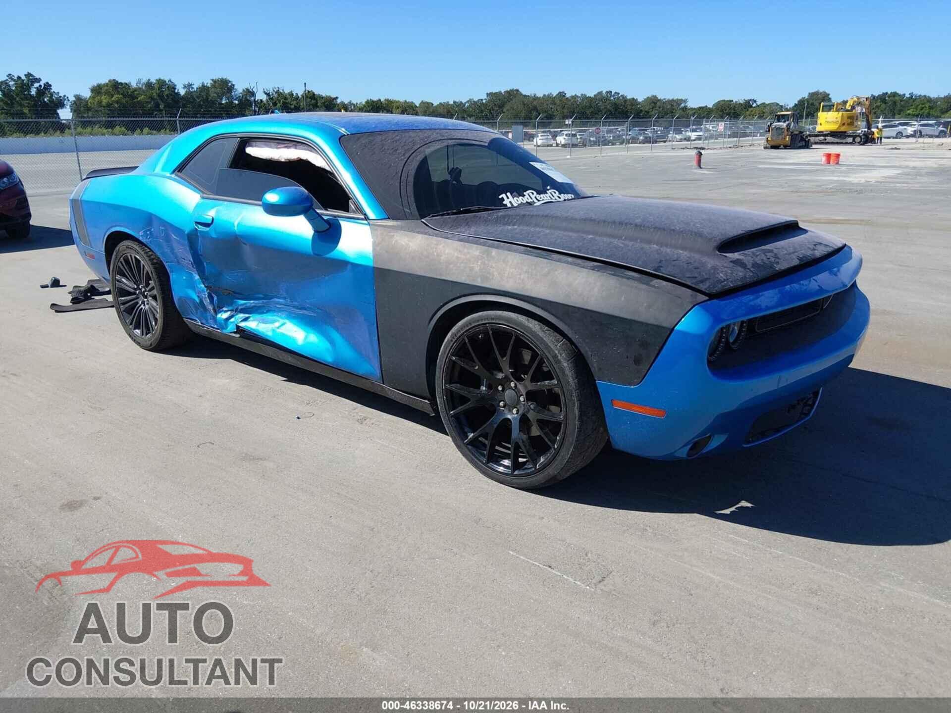 DODGE CHALLENGER 2016 - 2C3CDZFJ2GH271397