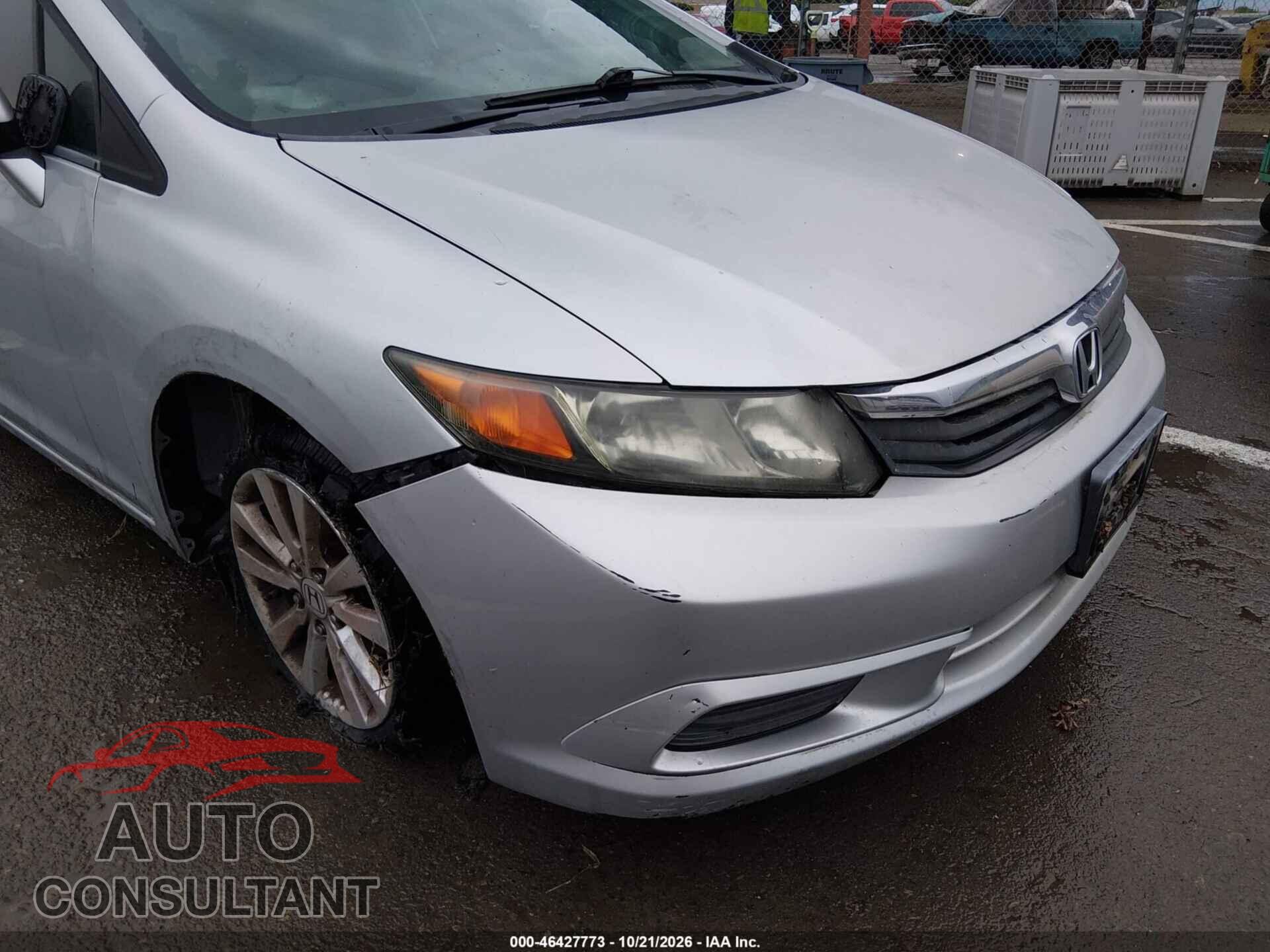 HONDA CIVIC 2012 - 19XFB2F90CE364663