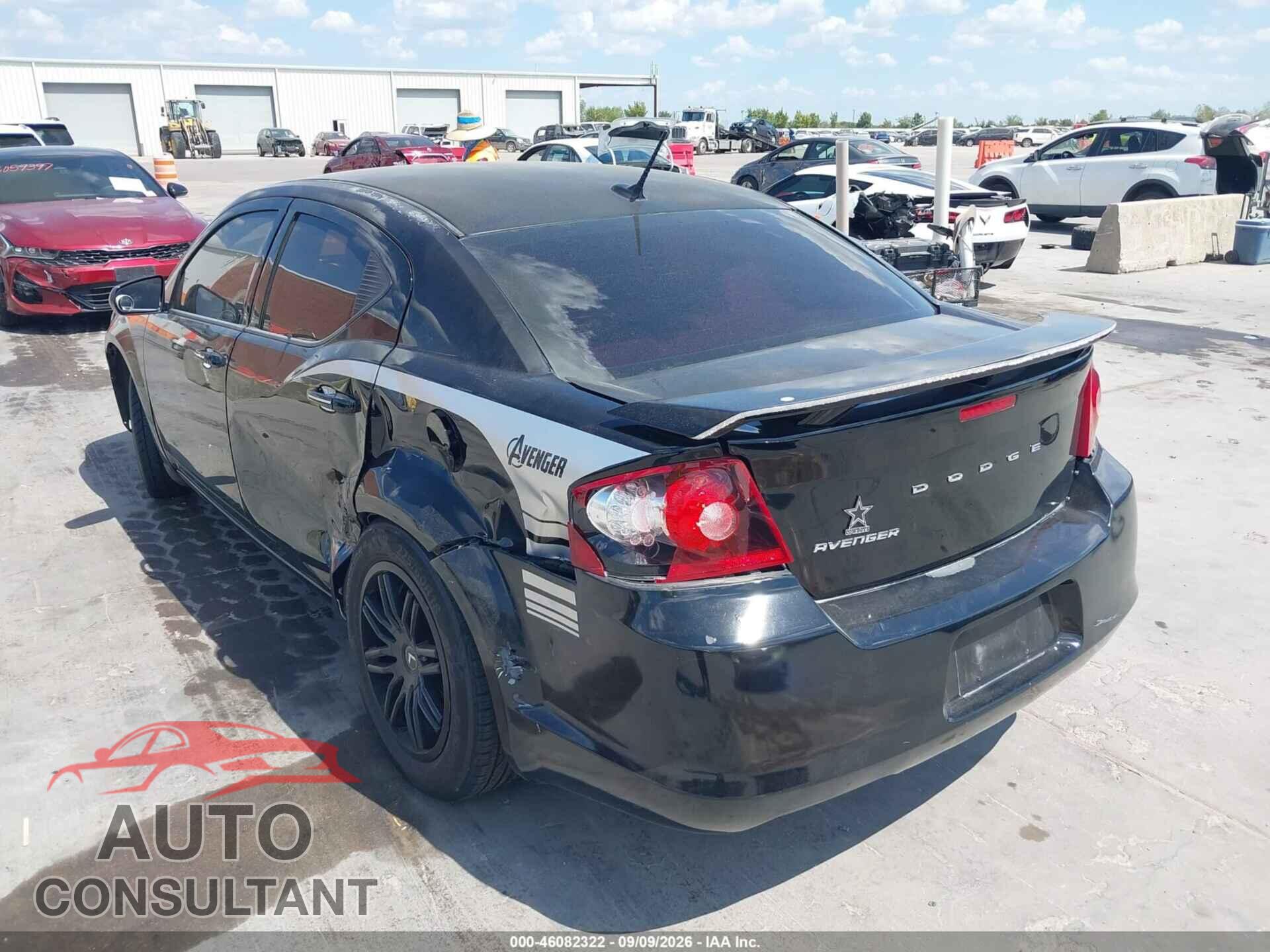 DODGE AVENGER 2011 - 1B3BD2FB9BN587274