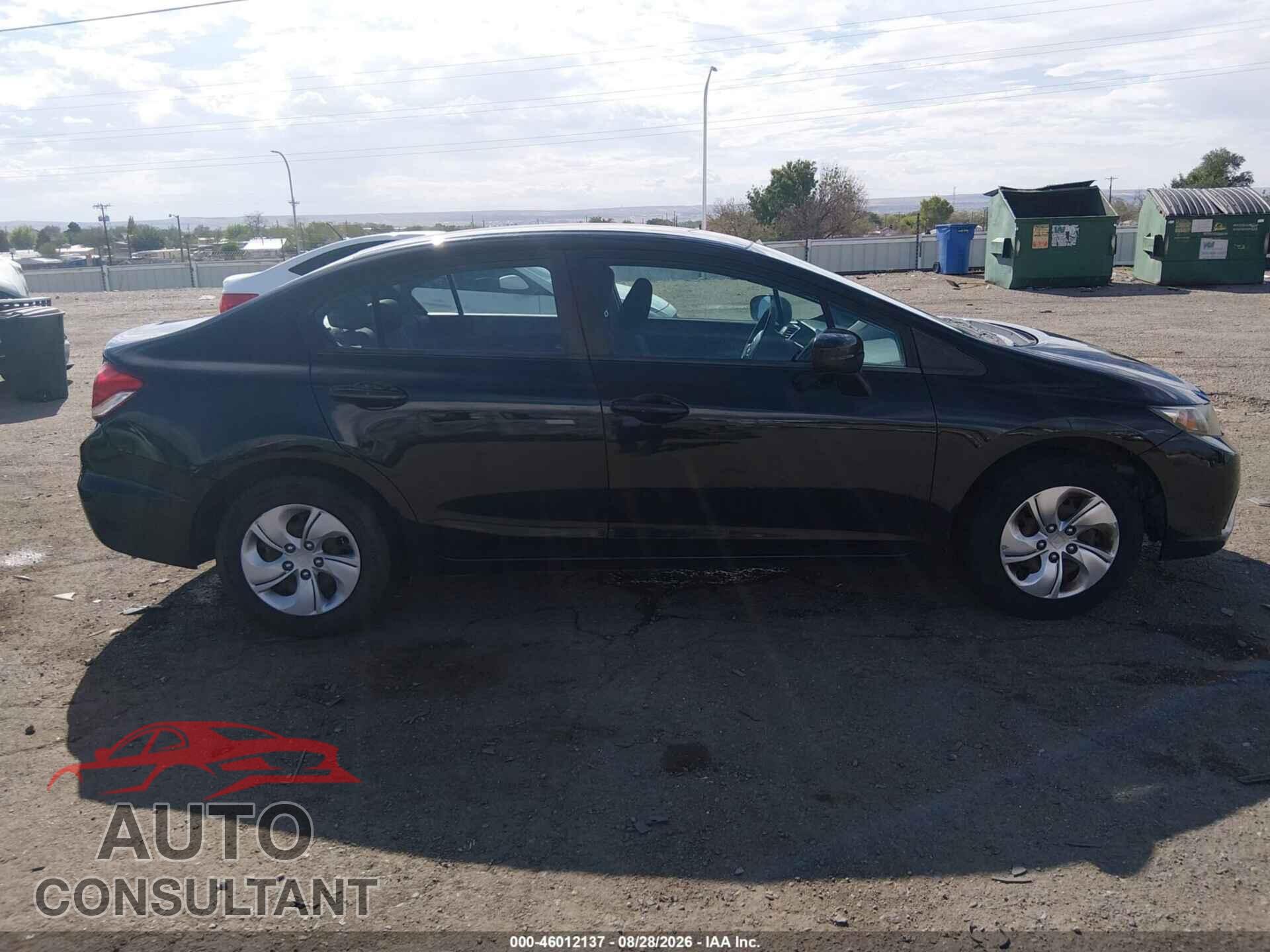 HONDA CIVIC 2014 - 19XFB2F57EE229647