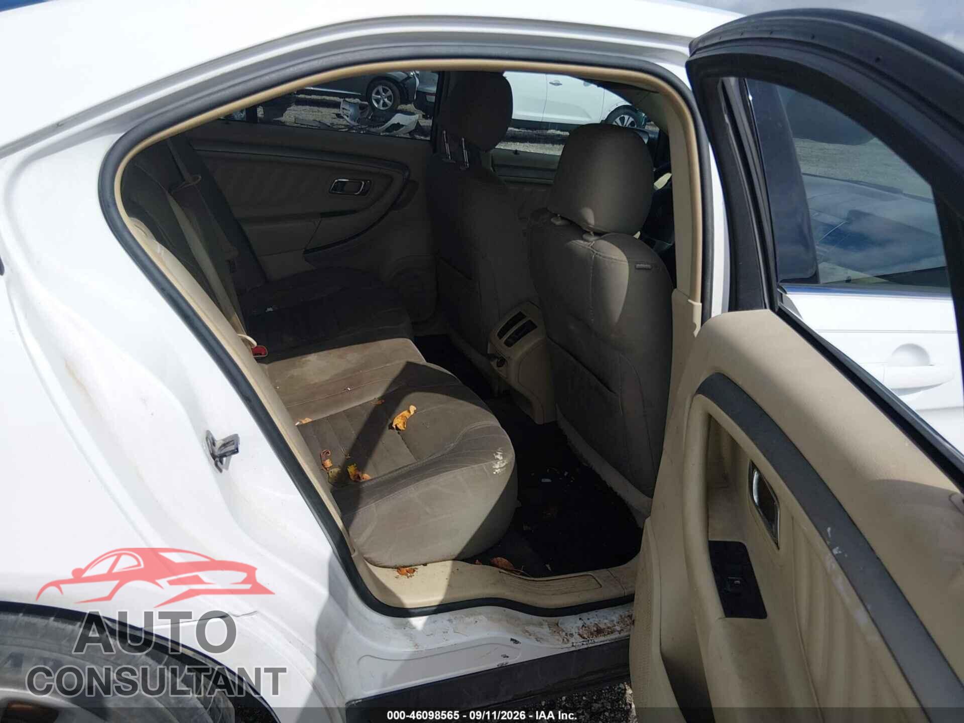 FORD TAURUS 2013 - 1FAHP2D93DG175106