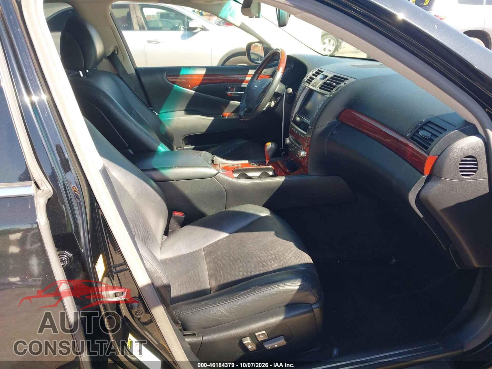 LEXUS LS 460 2010 - JTHGL5EF5A5041405