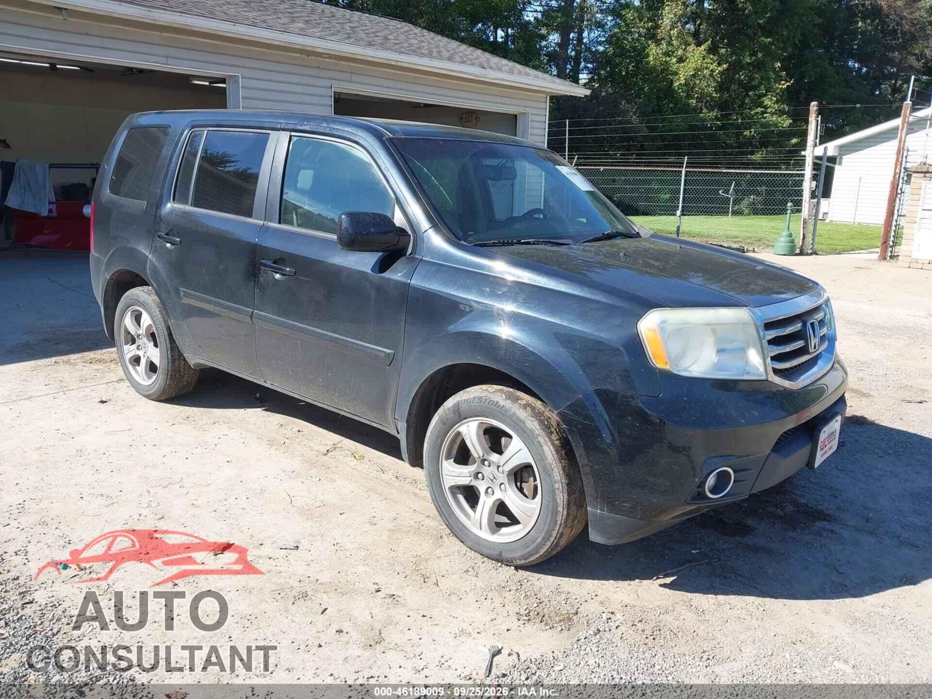 HONDA PILOT 2013 - 5FNYF4H68DB023728