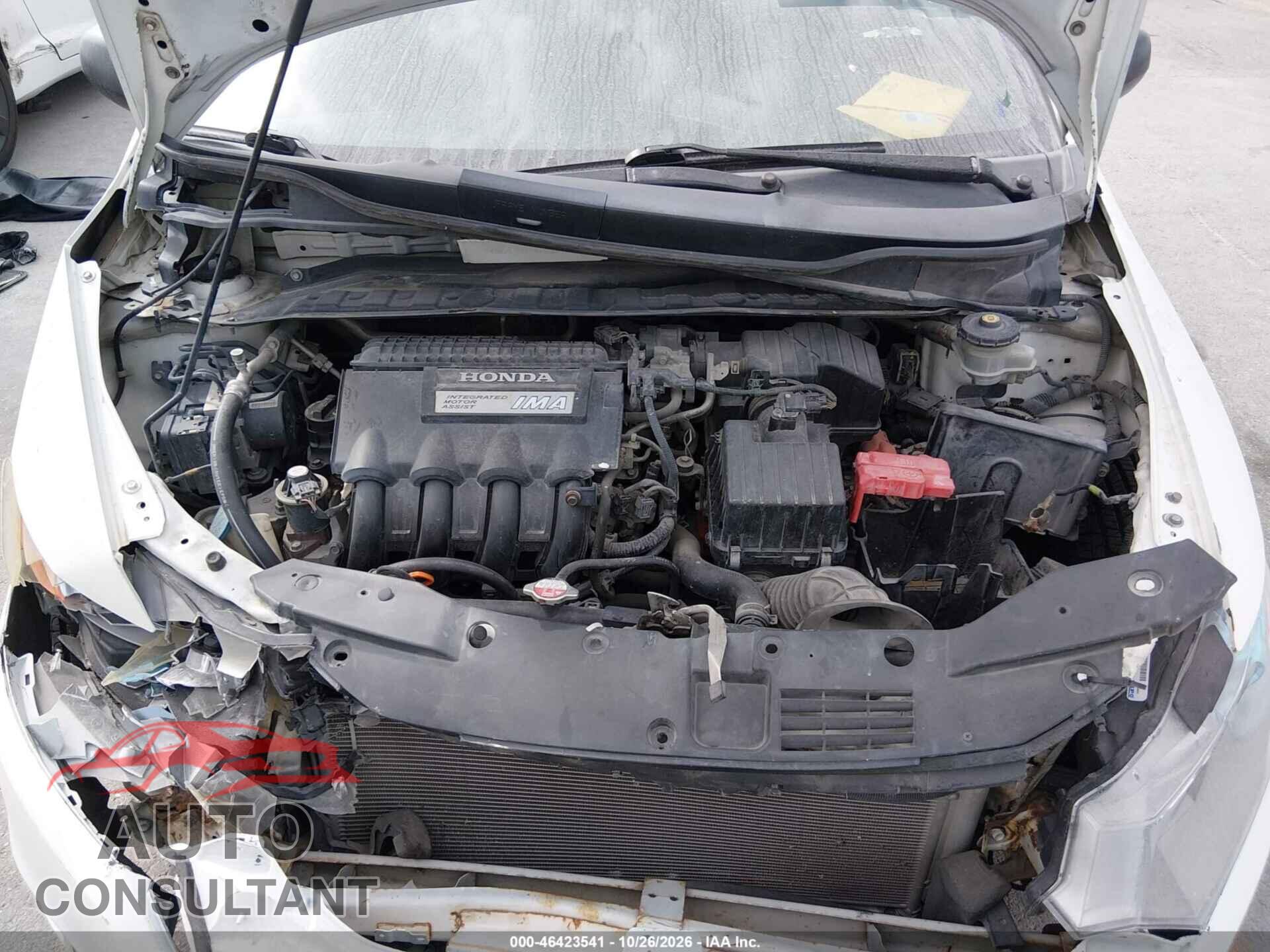 HONDA INSIGHT 2011 - JHMZE2H34BS001421