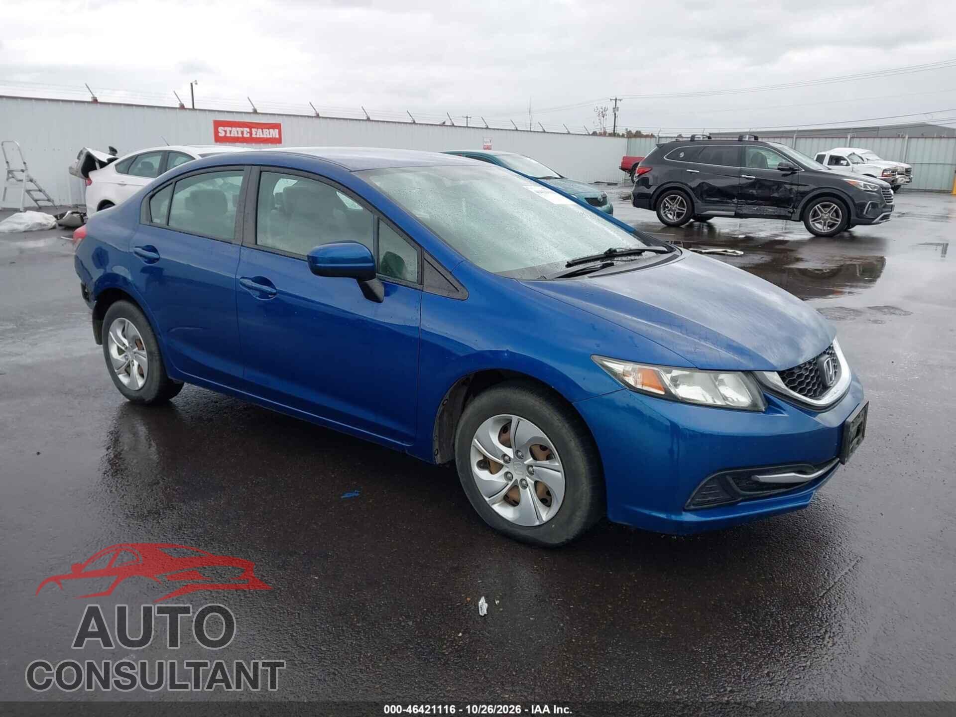 HONDA CIVIC 2015 - 19XFB2F53FE261562