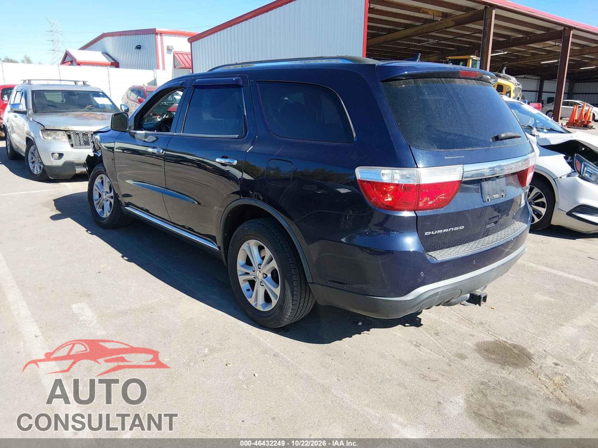 DODGE DURANGO 2013 - 1C4RDHDG8DC508786