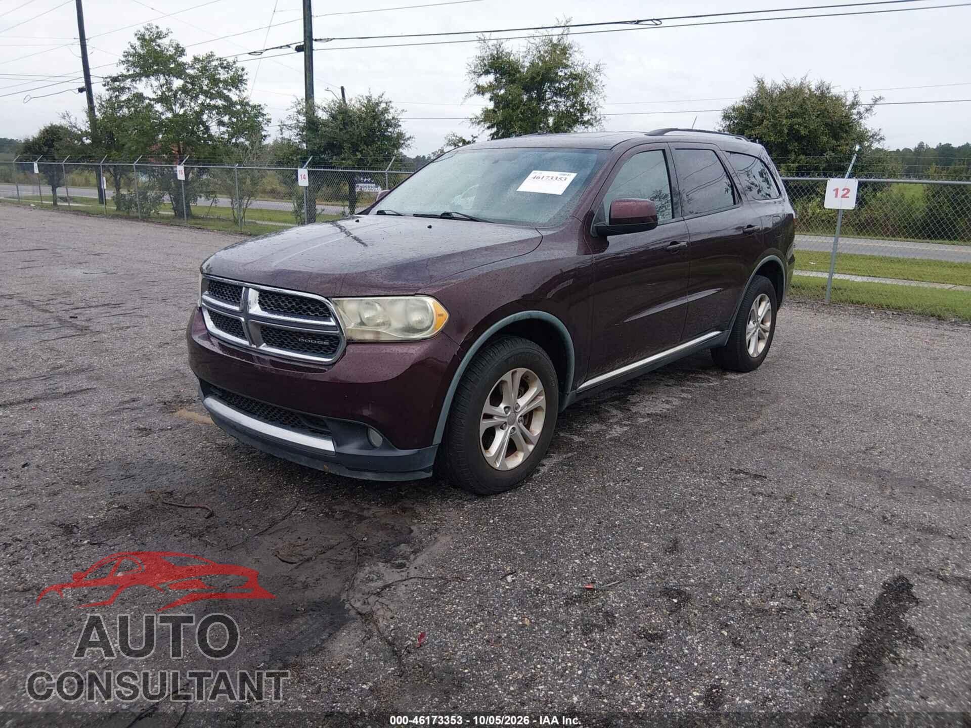 DODGE DURANGO 2012 - 1C4RDHAG6CC146475