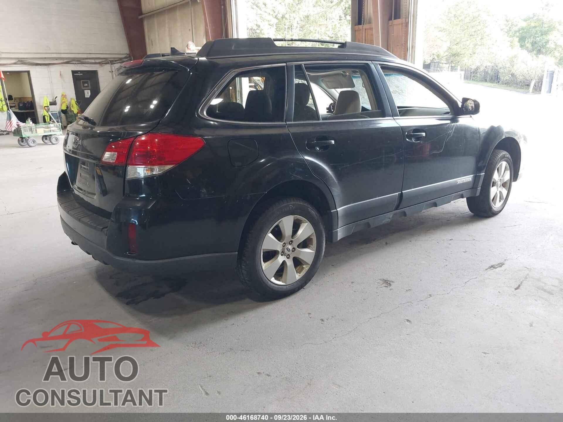 SUBARU OUTBACK 2012 - 4S4BRBKC8C3227145
