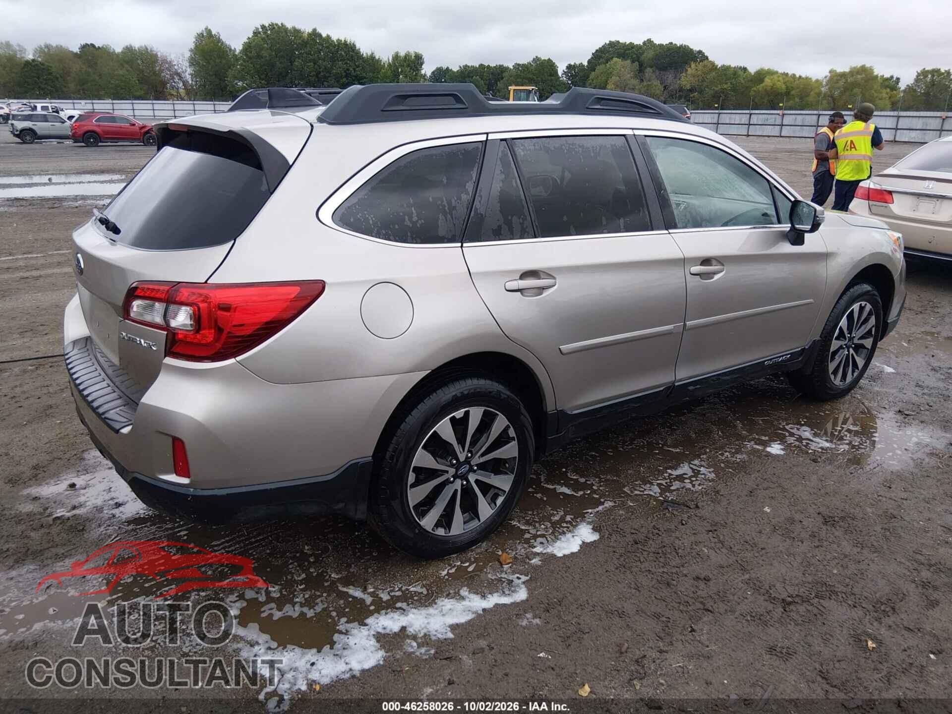 SUBARU OUTBACK 2016 - 4S4BSBNC6G3241955