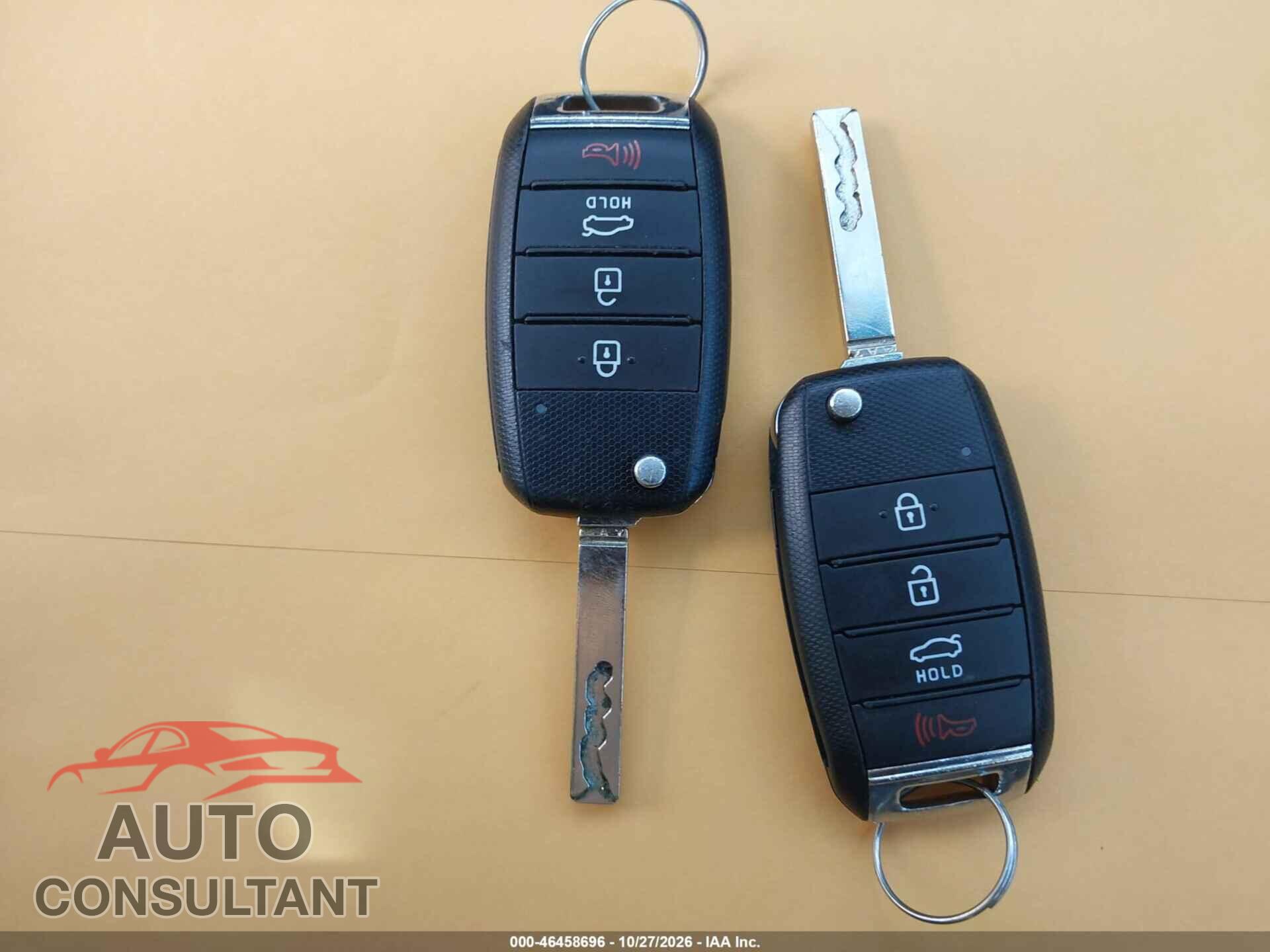 KIA OPTIMA 2016 - KNAGT4L31G5117972