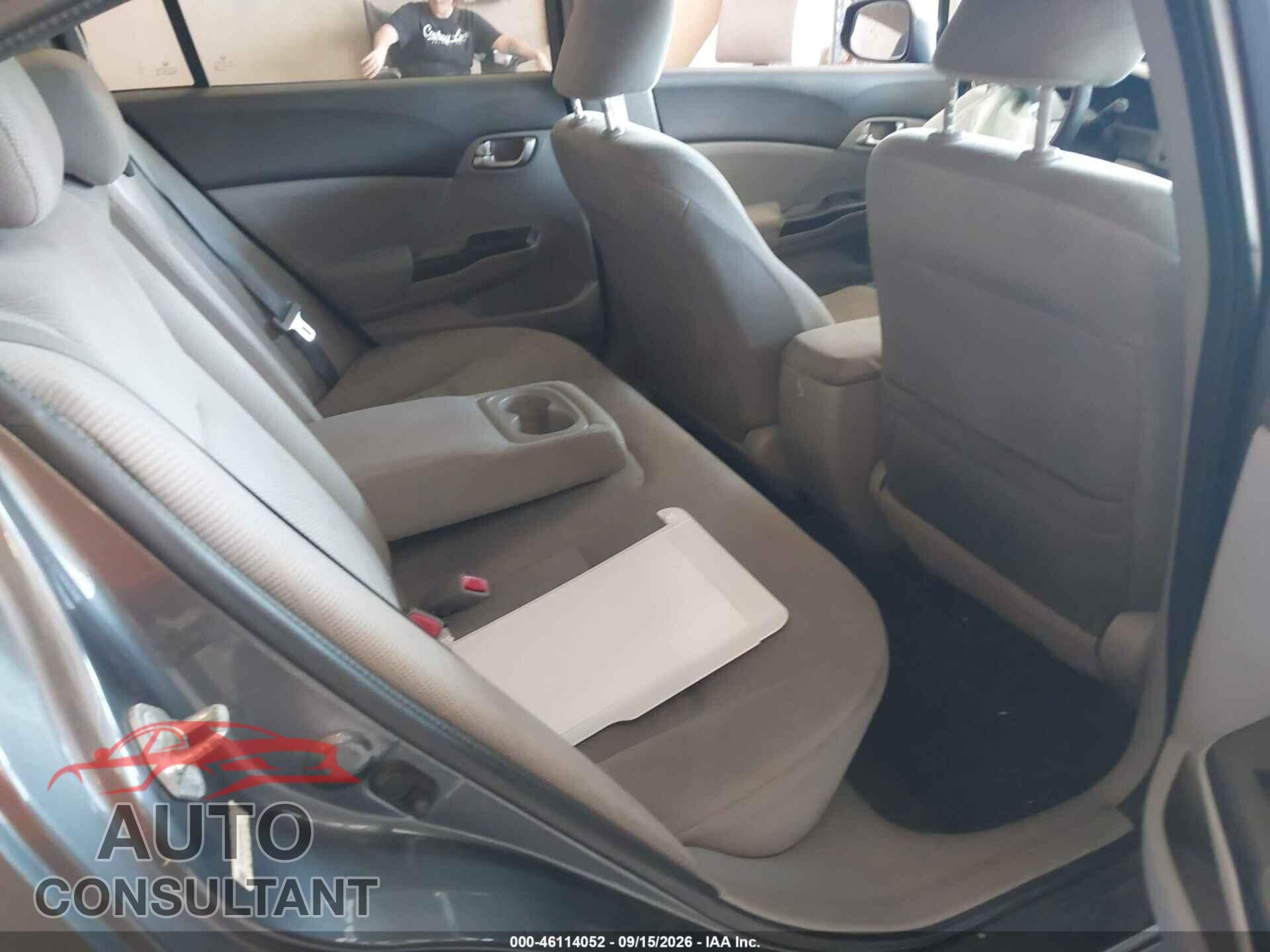 HONDA CIVIC 2012 - 19XFB2F84CE099740