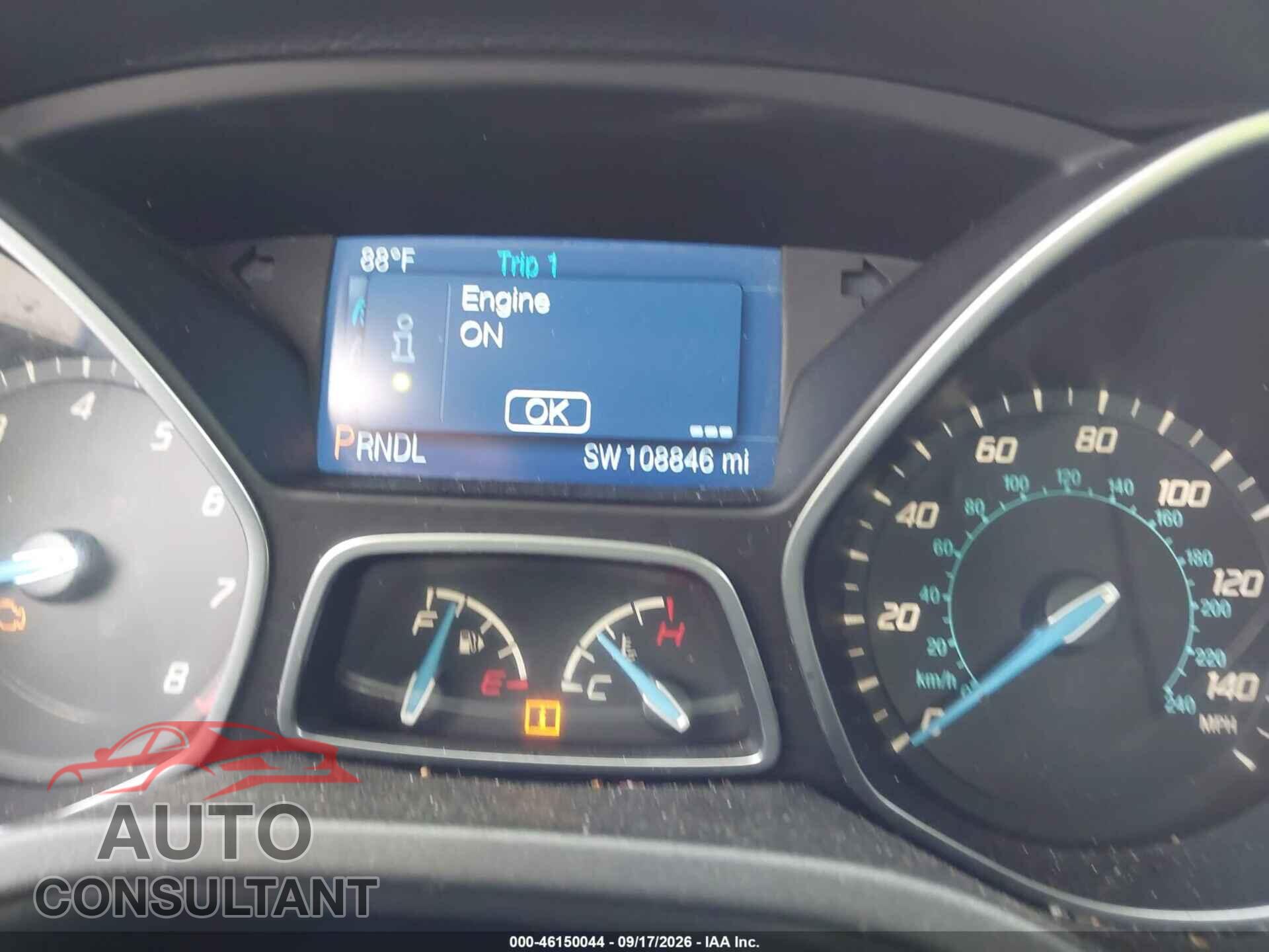 FORD FOCUS 2014 - 1FADP3F20EL460164