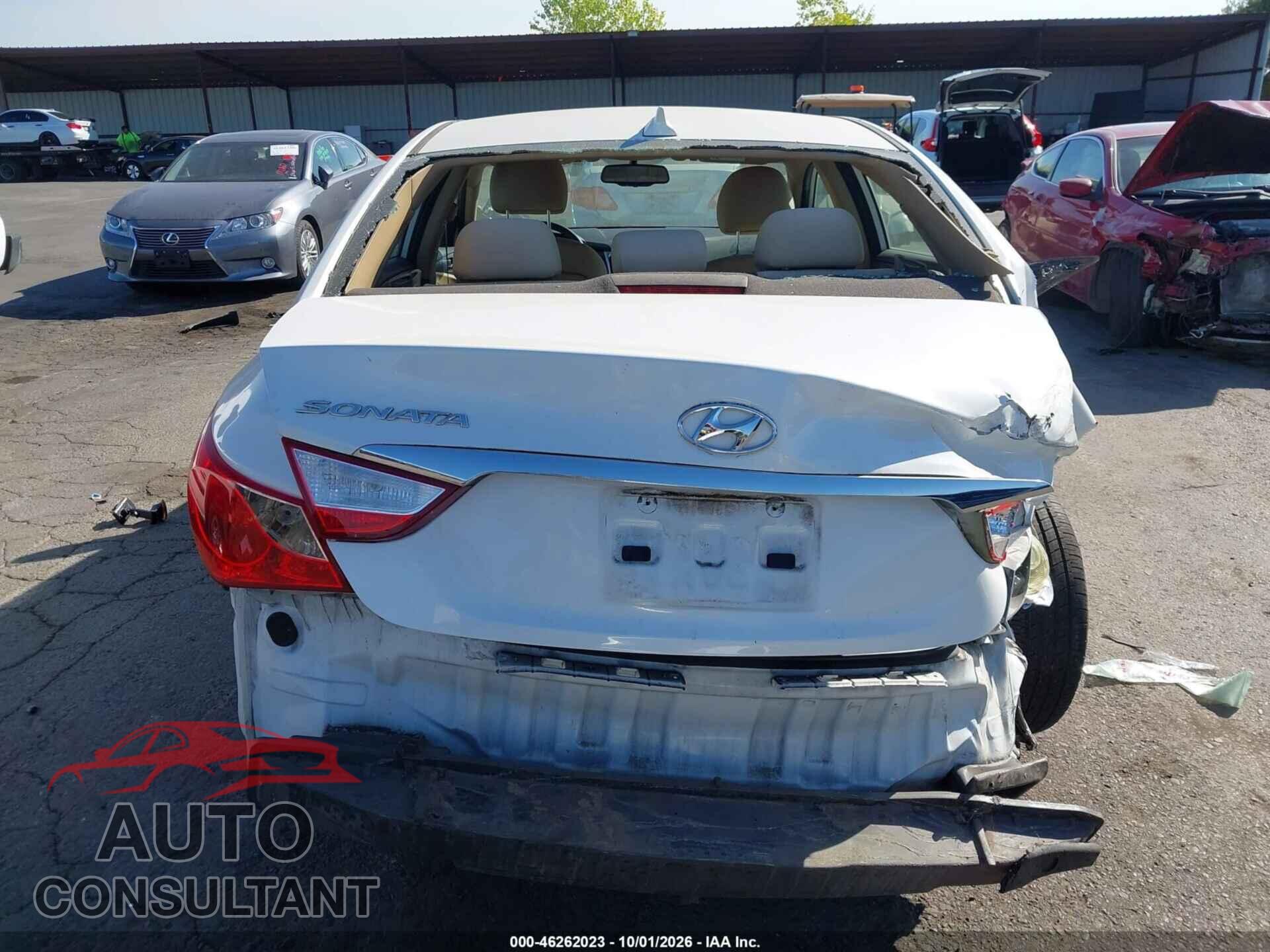 HYUNDAI SONATA 2012 - 5NPEB4AC5CH400837