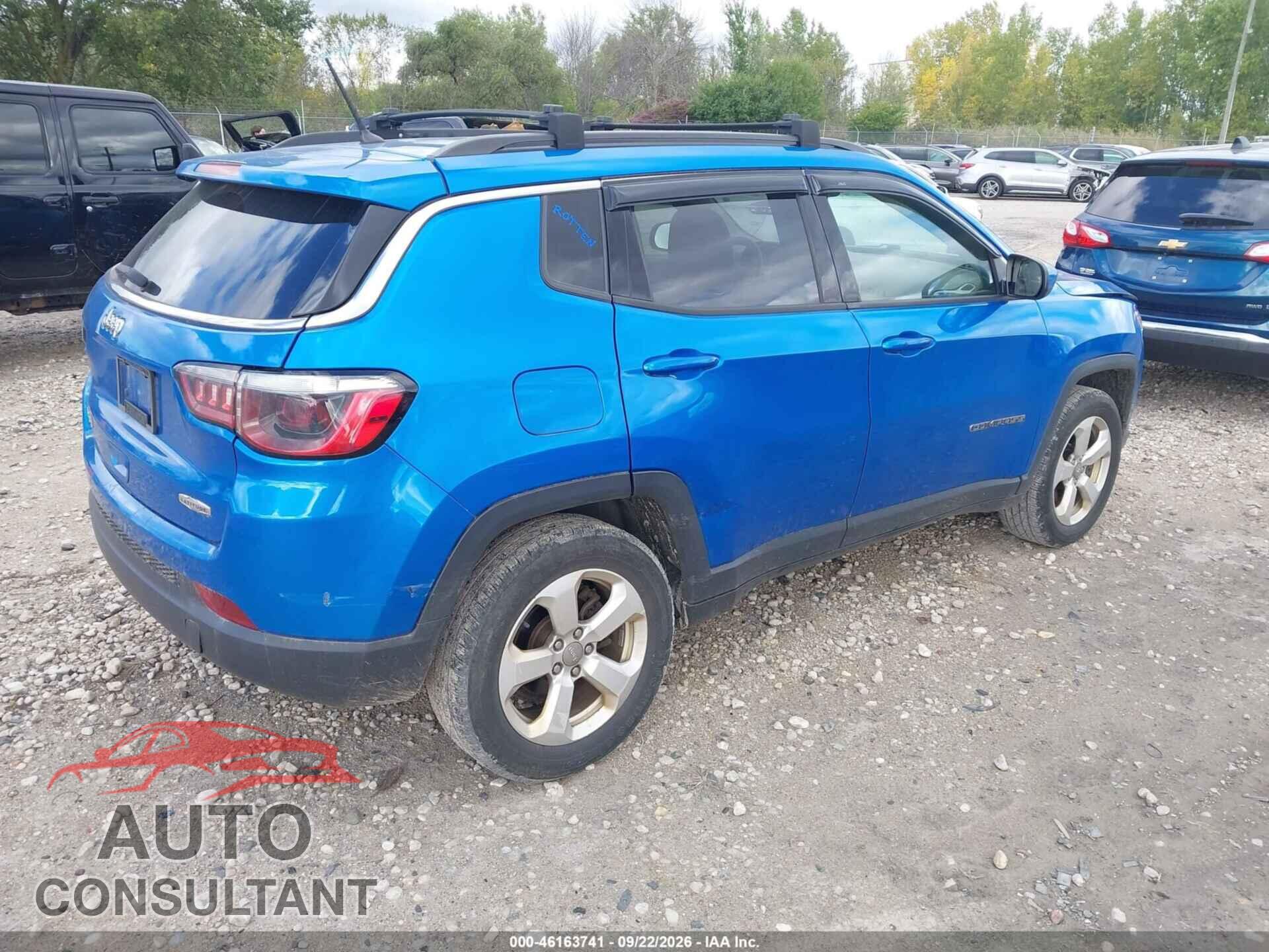 JEEP NEW COMPASS 2017 - 3C4NJDBB6HT660373