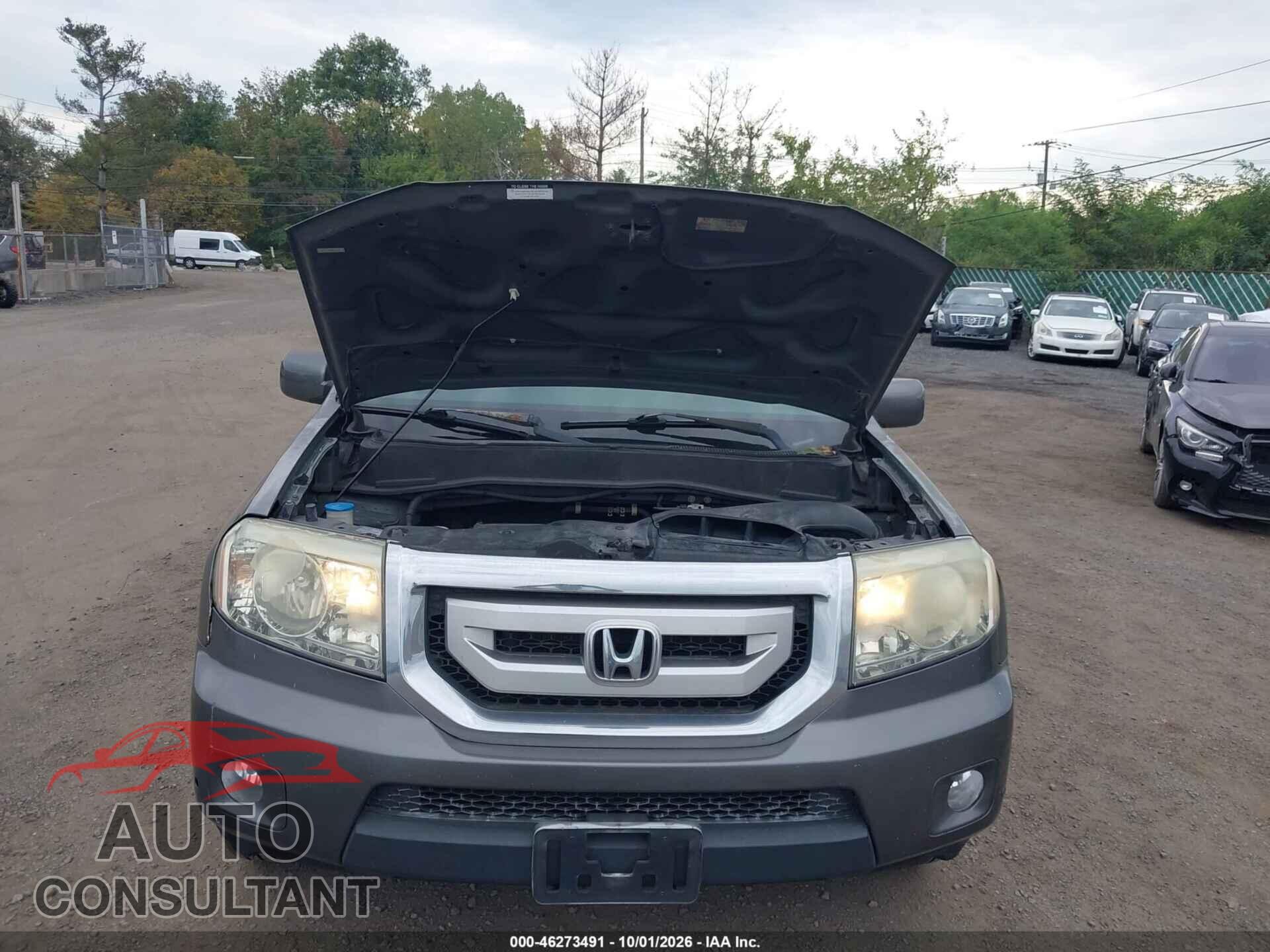 HONDA PILOT 2011 - 5FNYF3H95BB013126