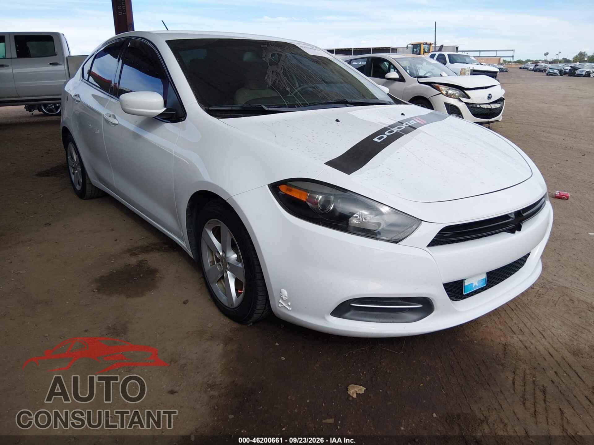 DODGE DART 2016 - 1C3CDFBB2GD749974