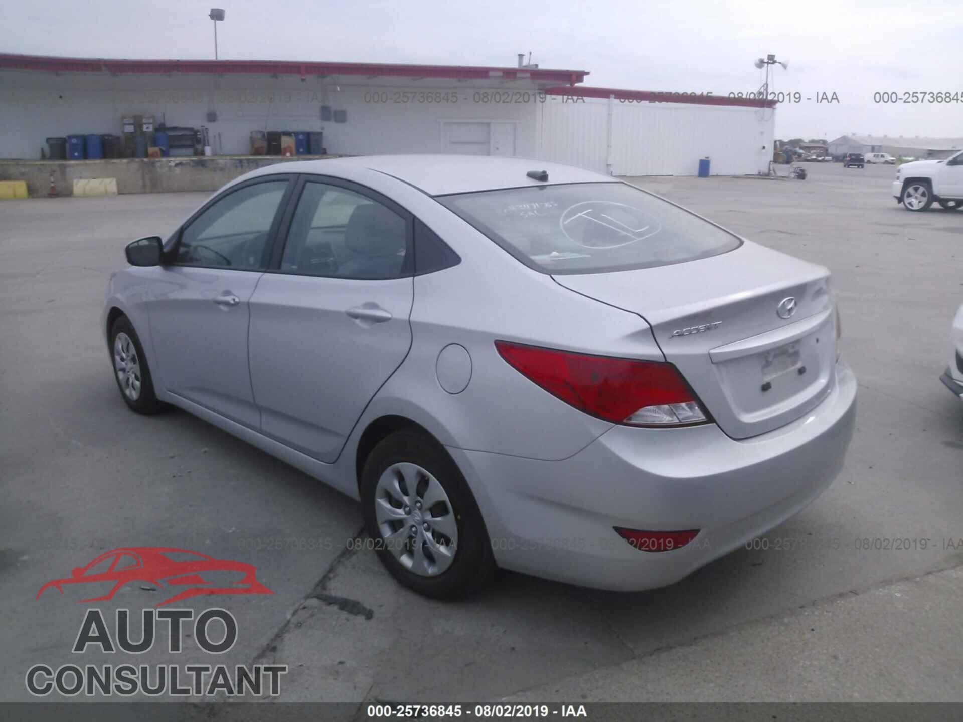 HYUNDAI ACCENT 2017 - KMHCT4AE7HU302424