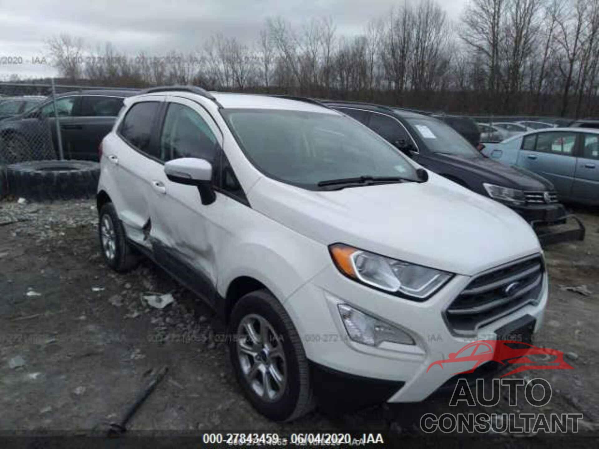 FORD ECOSPORT 2018 - MAJ6P1UL0JC172017