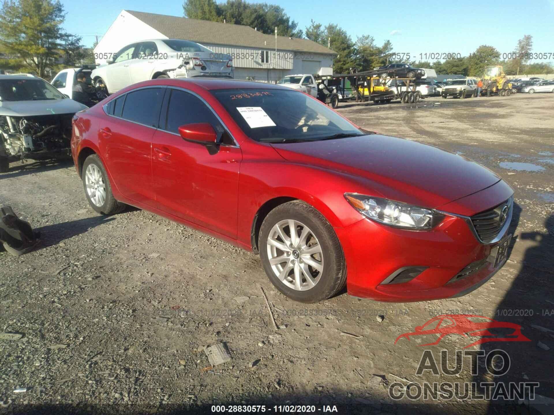 MAZDA MAZDA6 2016 - JM1GJ1U5XG1475893