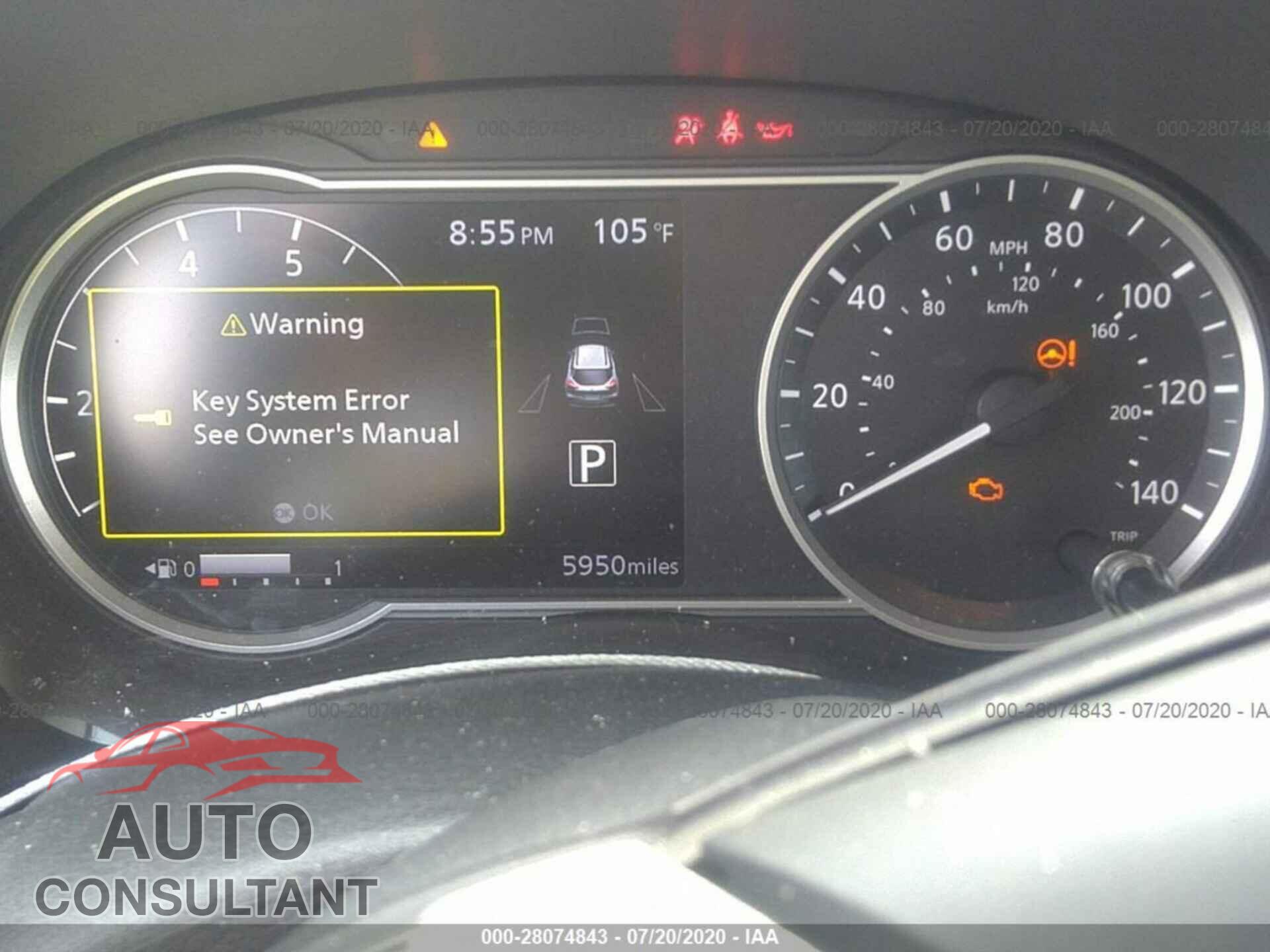 NISSAN KICKS 2019 - 3N1CP5CU4KL566921