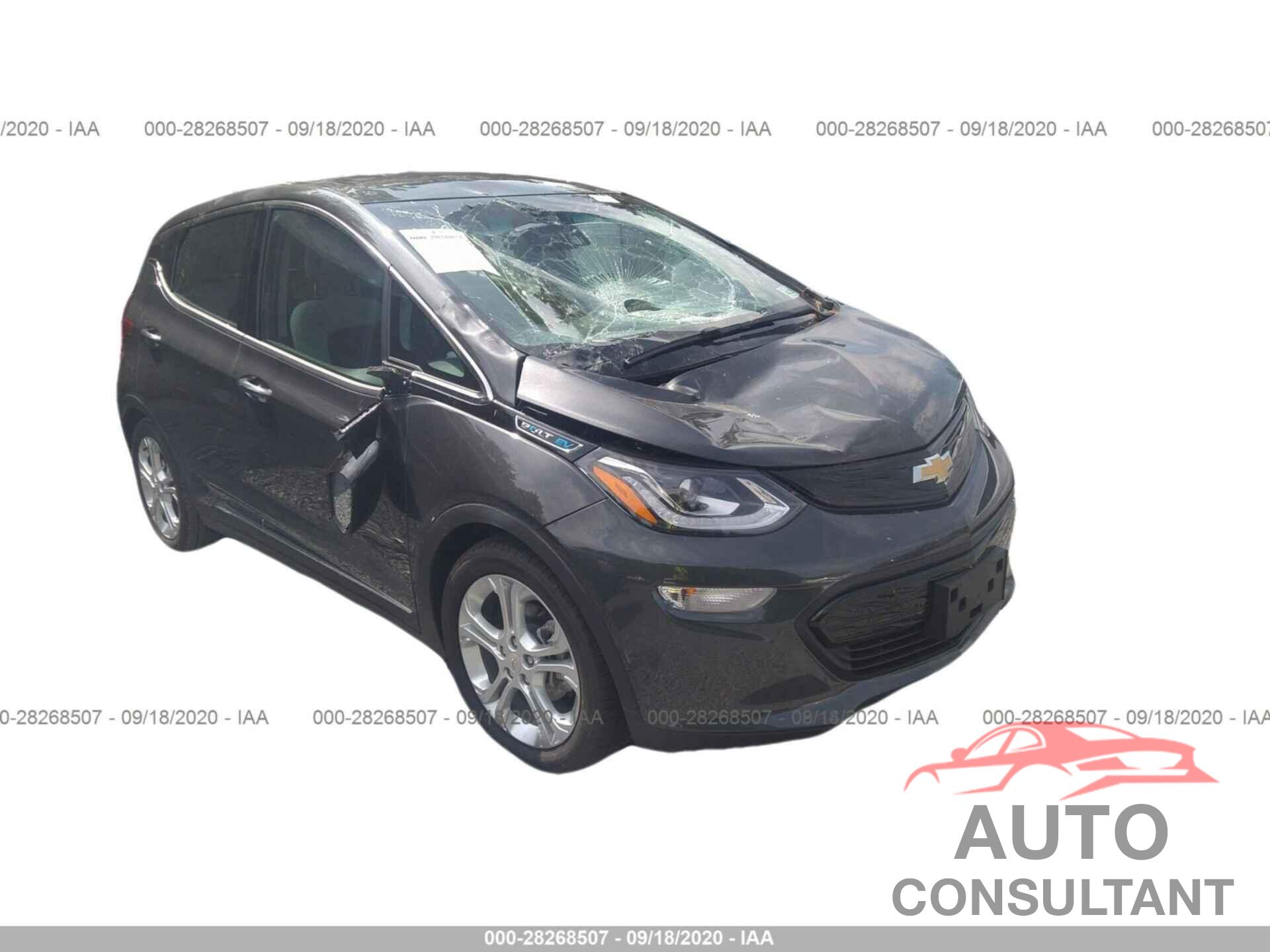 CHEVROLET BOLT EV 2020 - 1G1FY6S08L4117110