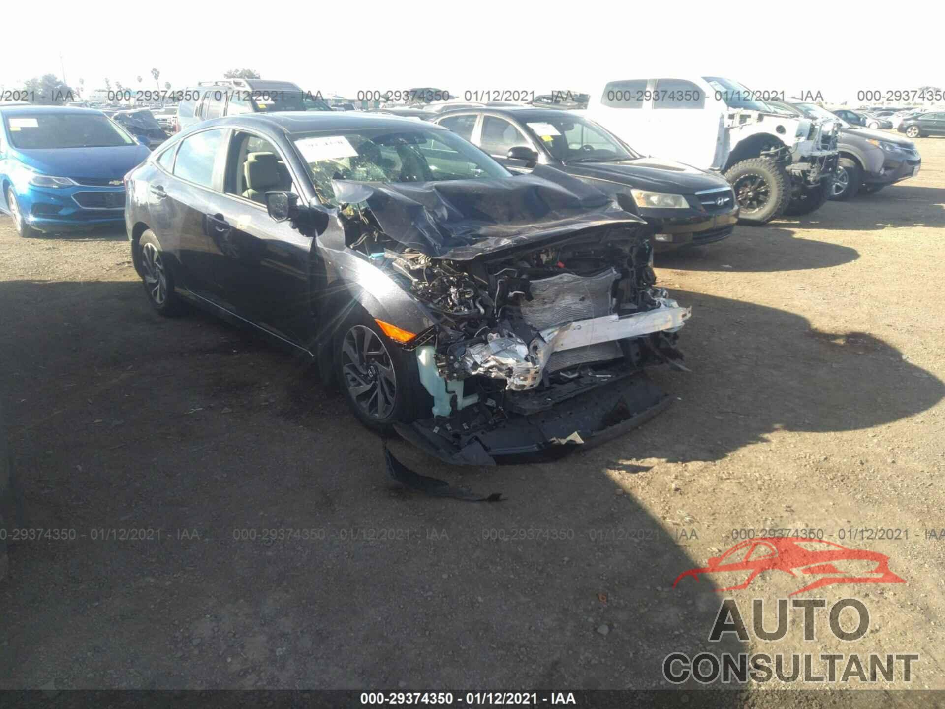 HONDA CIVIC SEDAN 2018 - 2HGFC2F87JH504733