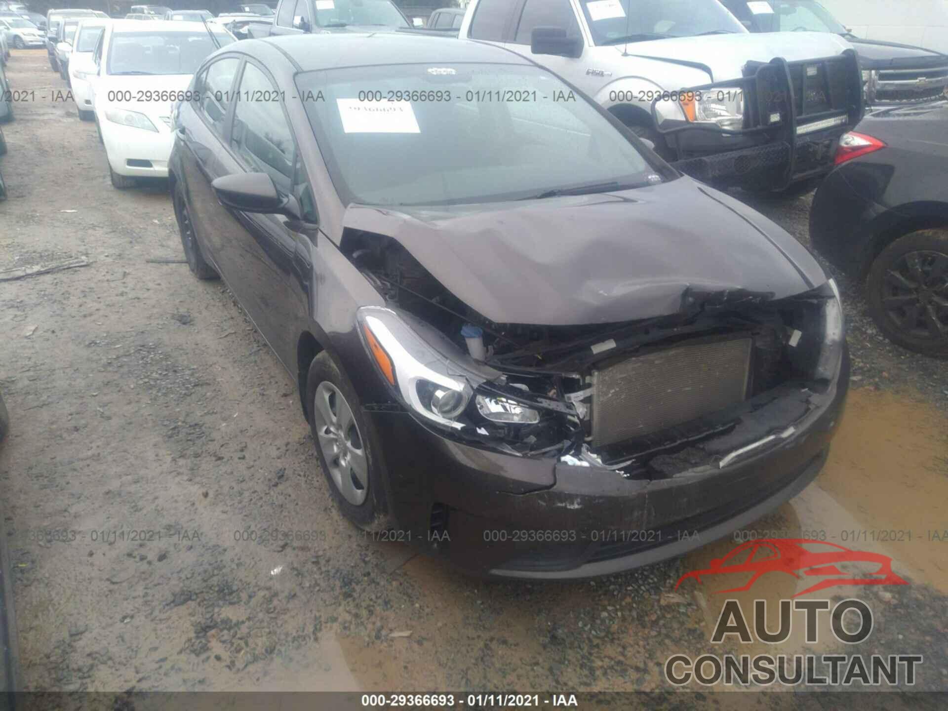 KIA FORTE 2017 - 3KPFK4A76HE140614
