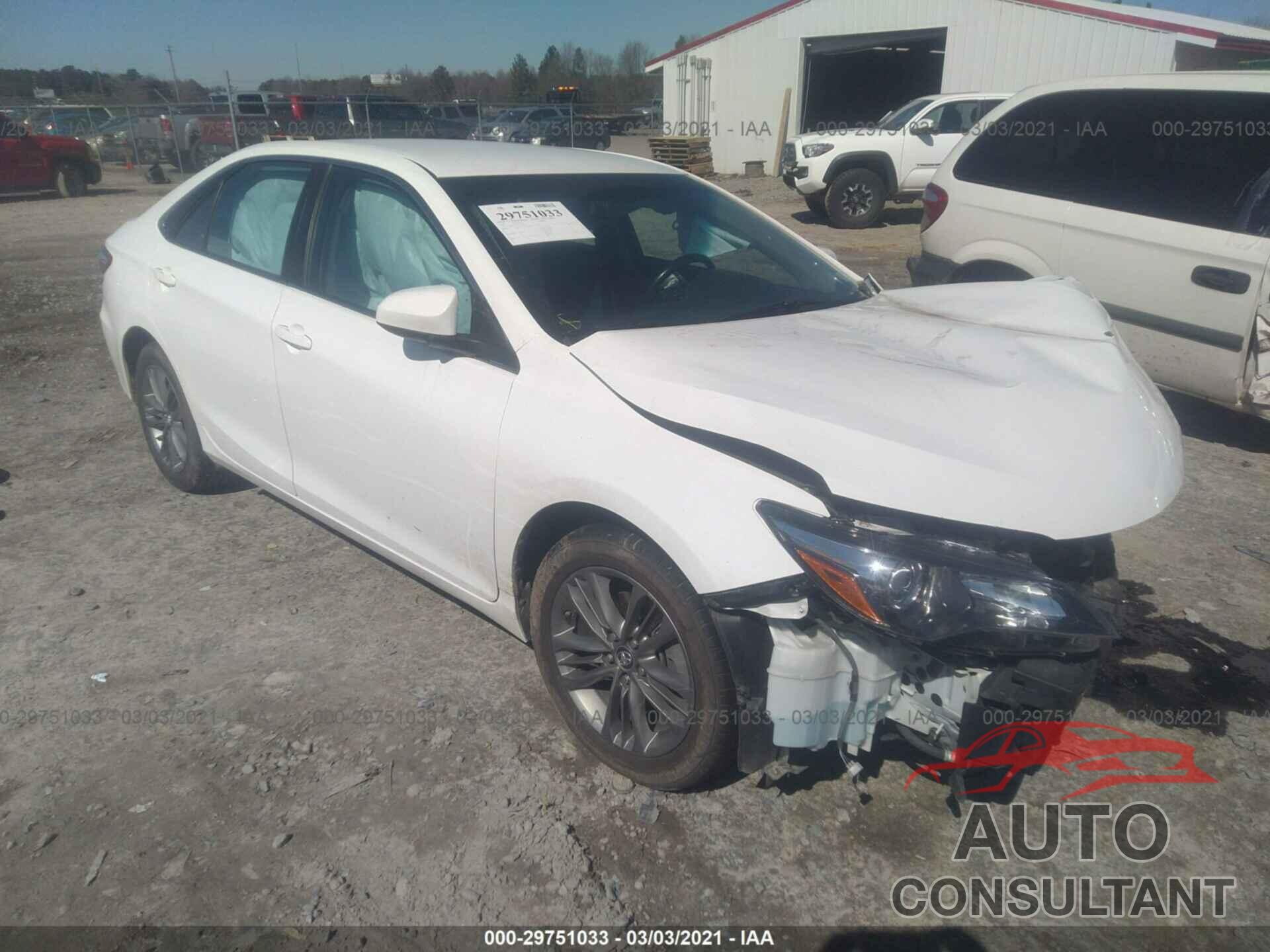 TOYOTA CAMRY 2016 - 4T1BF1FK4GU581474