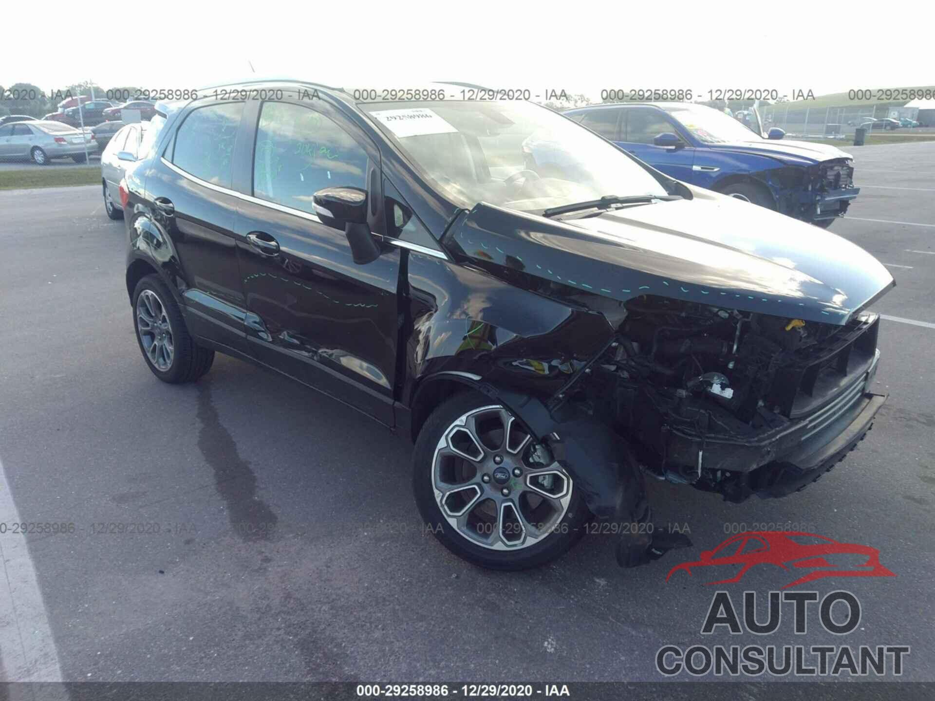 FORD ECOSPORT 2020 - MAJ3S2KE9LC325654