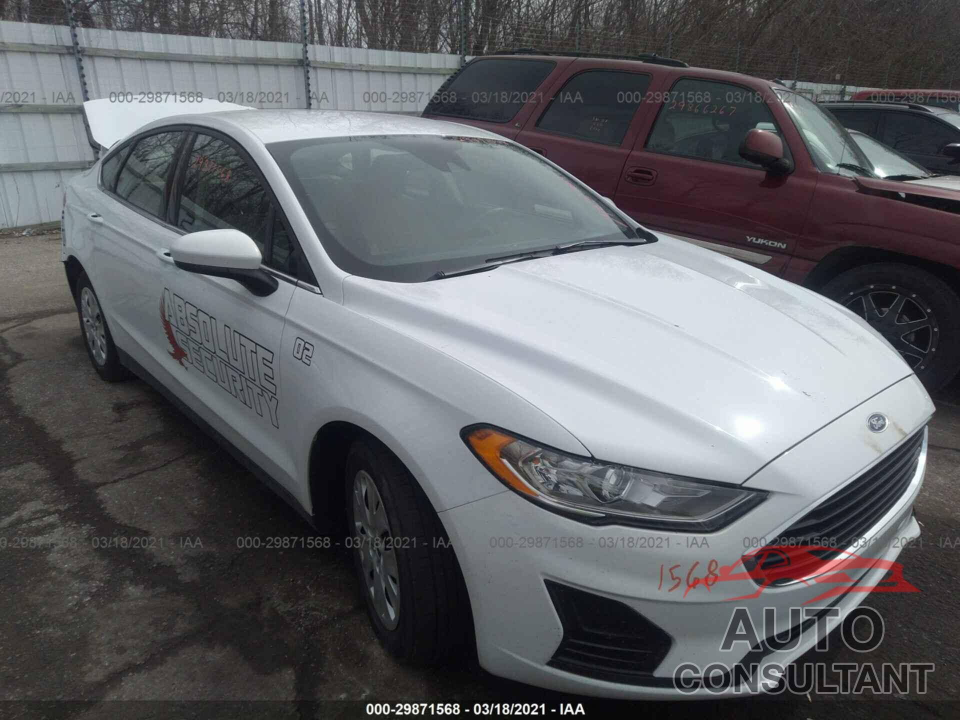 FORD FUSION 2020 - 3FA6P0G72LR107912