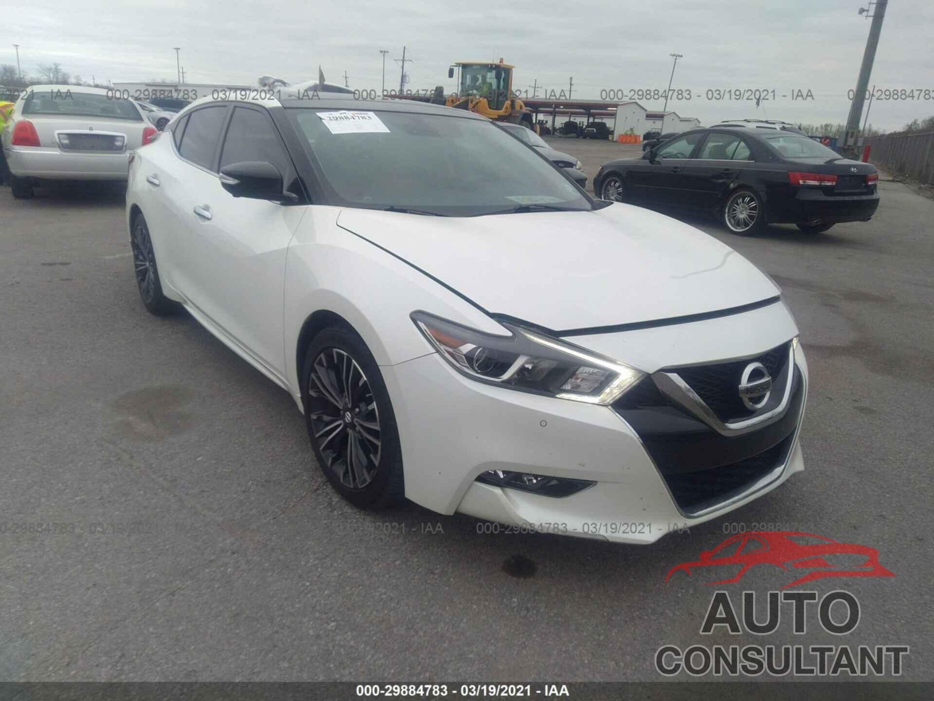 NISSAN MAXIMA 2018 - 1N4AA6AP5JC387019