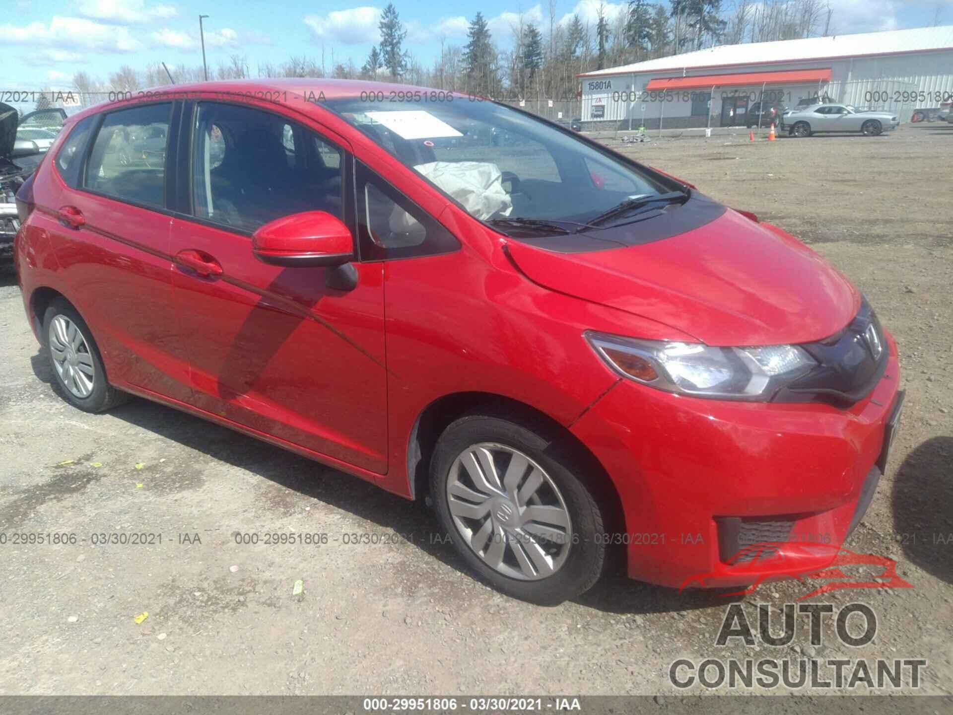HONDA FIT 2016 - JHMGK5H5XGX023730