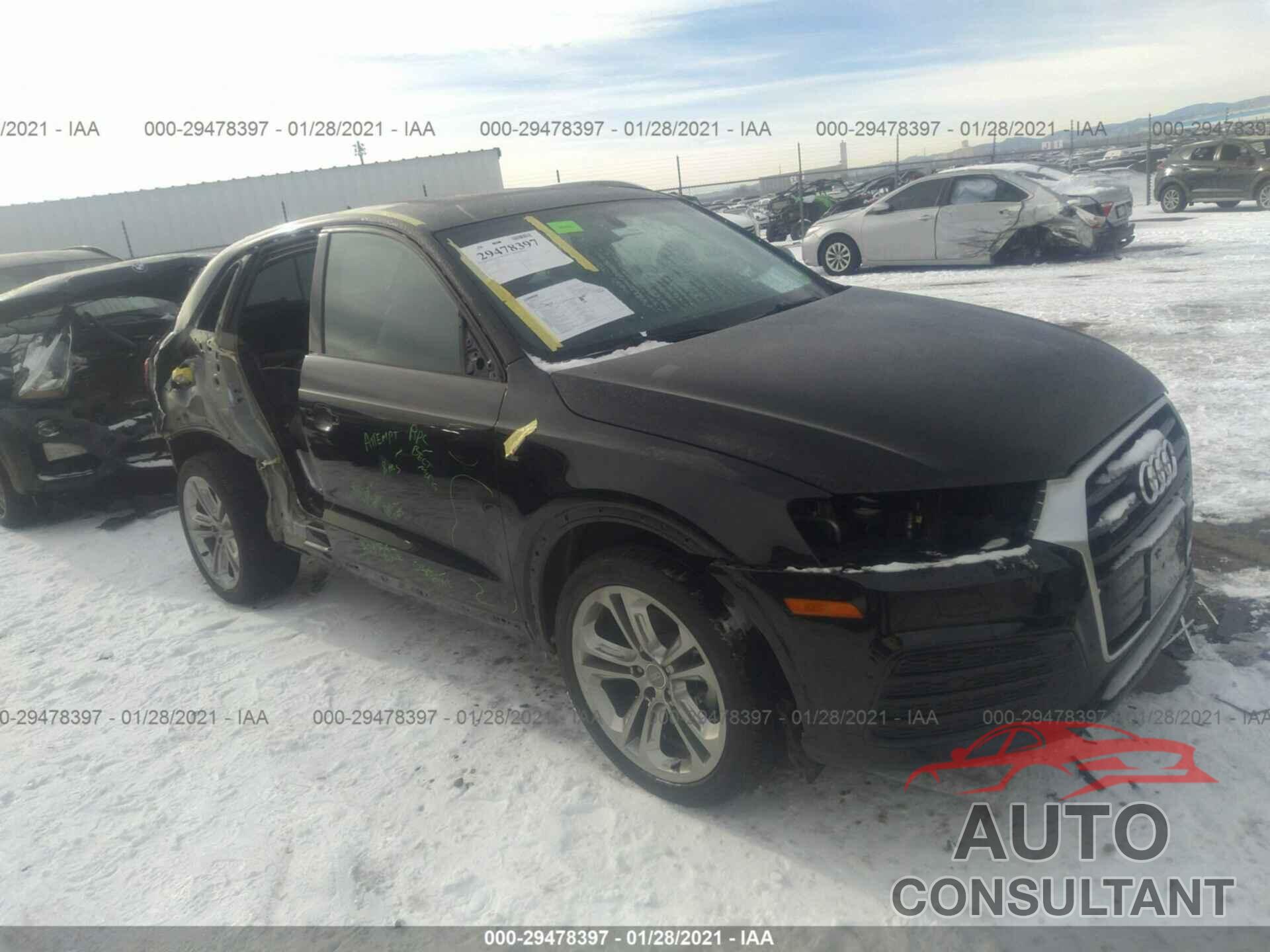 AUDI Q3 2018 - WA1JCCFS6JR011596